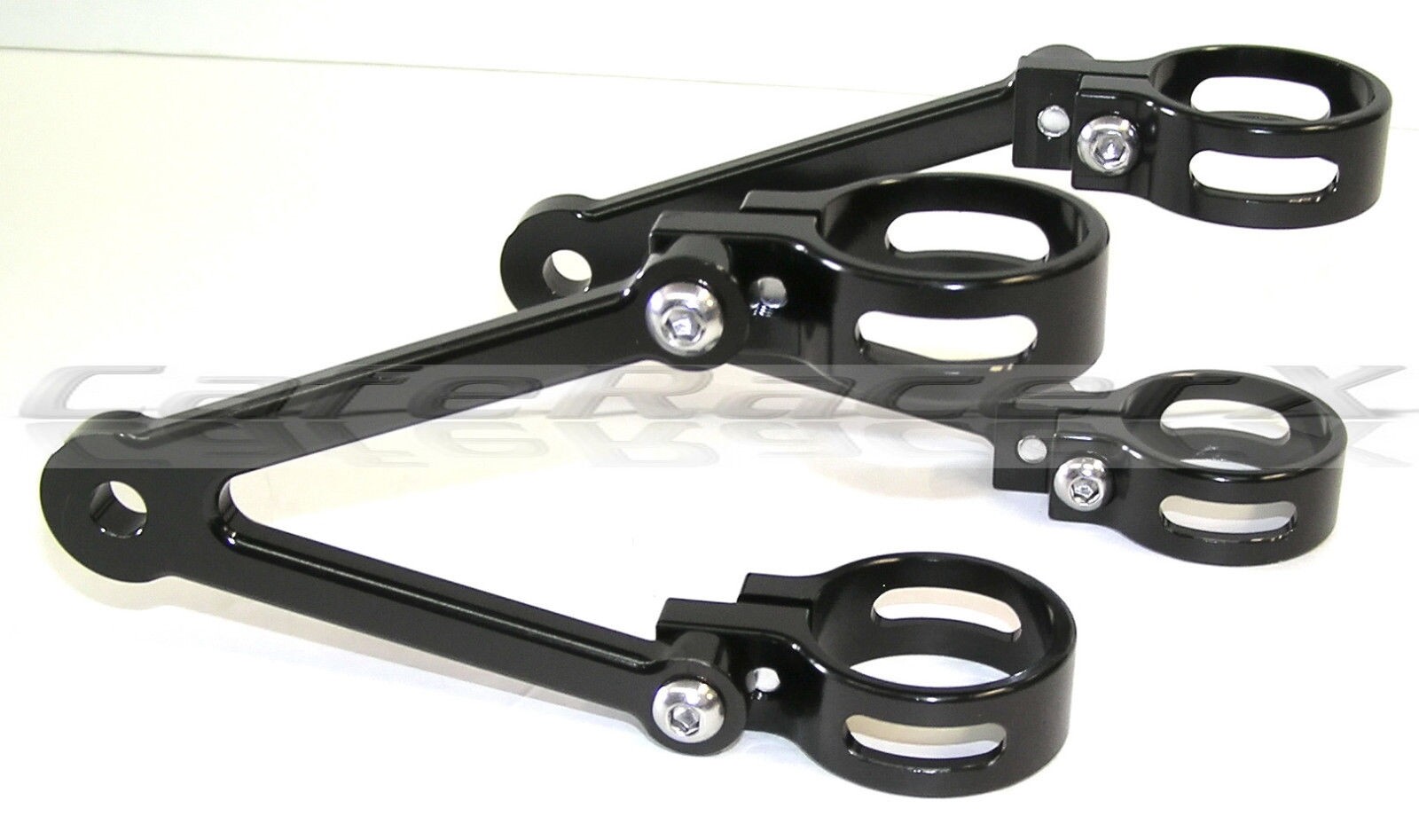 35mm Headlight Brackets Billet Aluminum Honda CB550 CB650 CB750 CBX Motorcycles