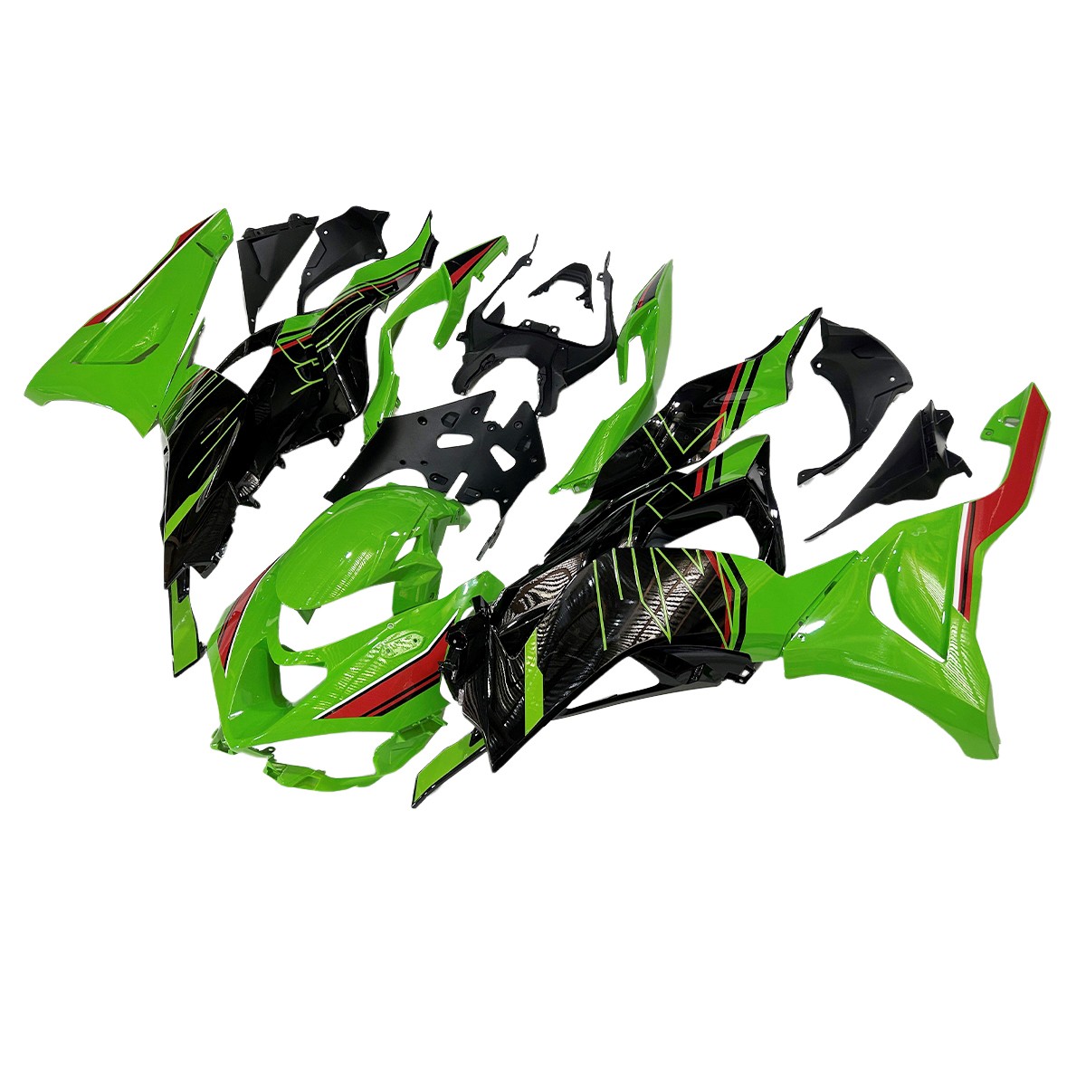 ABS Plastic Fairing Kit For Kawasaki ZX6R 2024 2025 zx-6r 24 25 Bodywork Bodykit