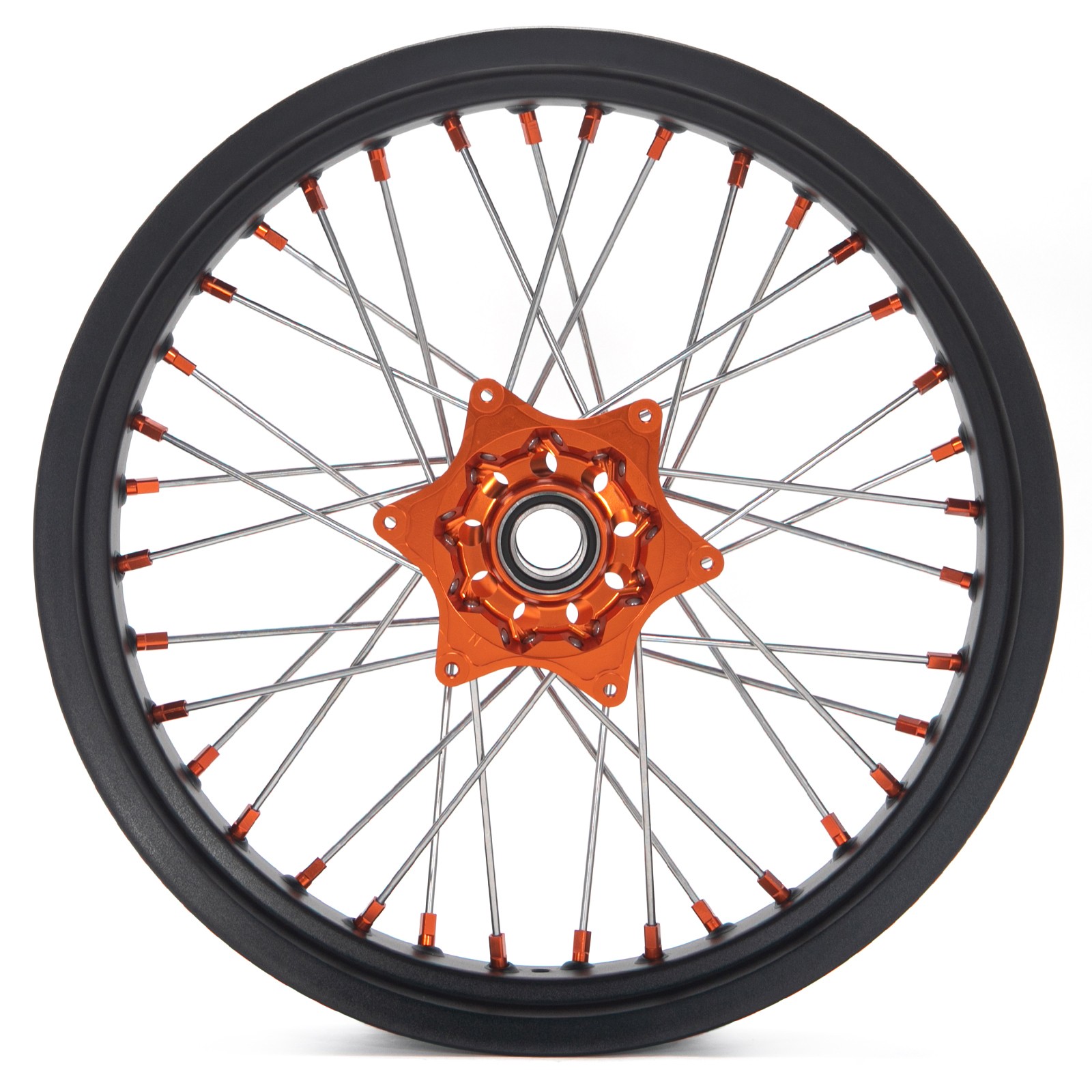 17″x3.5/5 Supermoto Wheel Set For EC MC SXF MXC EXC XC-G XC-W EXC-F XC-F 125-540