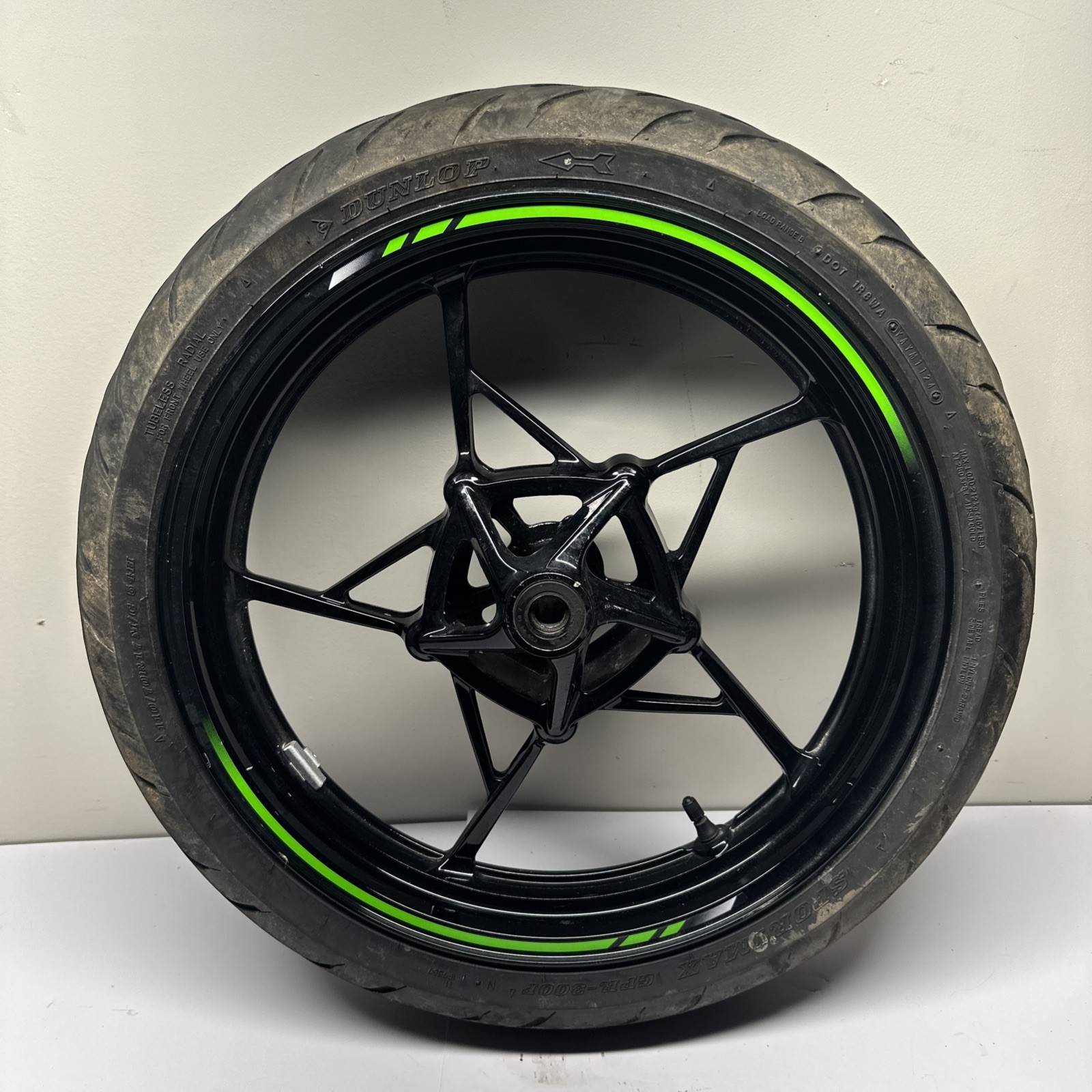 2024-2025 Kawasaki Ninja 500 EX500 Front Back Wheel Rim WOBBLE MK-713