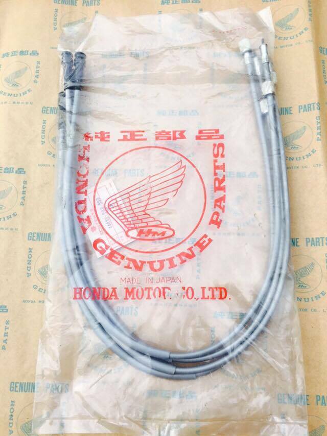 Honda CB250,350 CD250 CL250,350 XL100,125 MT125 MR175 Speedometer Cable Nos 1pcs