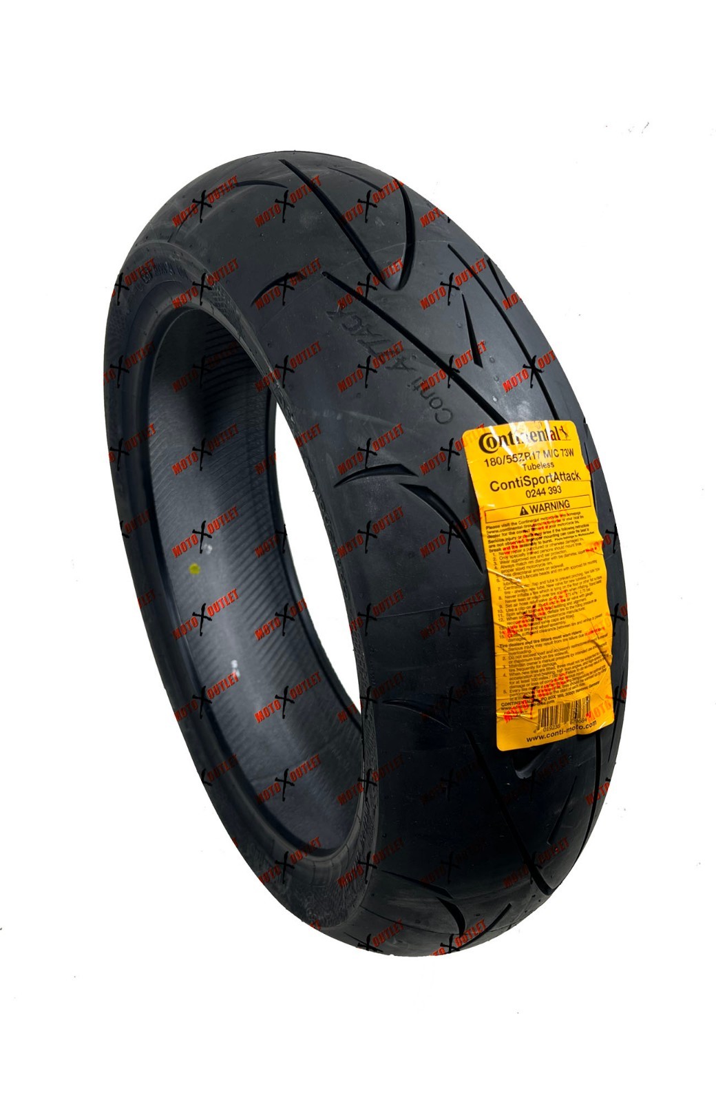 Sport Attack 180/55ZR17 Rear Tire Continental Motorcycle Conti Street 180-55-17