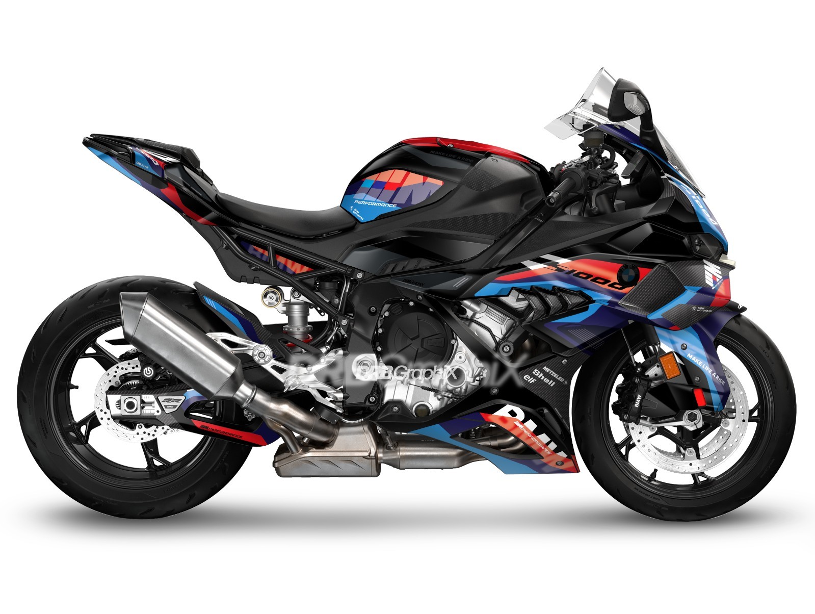 NEW Graphic kit for BMW S1000RR (2025~) Decal Kit (TSP2-MCB)