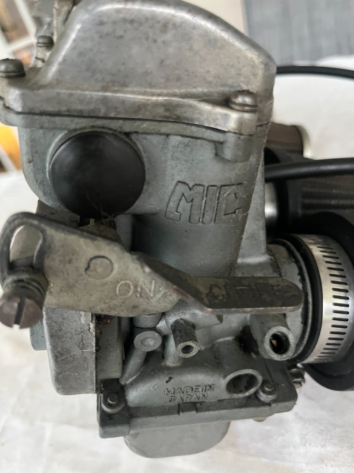 Mikuni Kogyo MIC Carburetor Carb Rack 1980s PO 31 Unknown Application