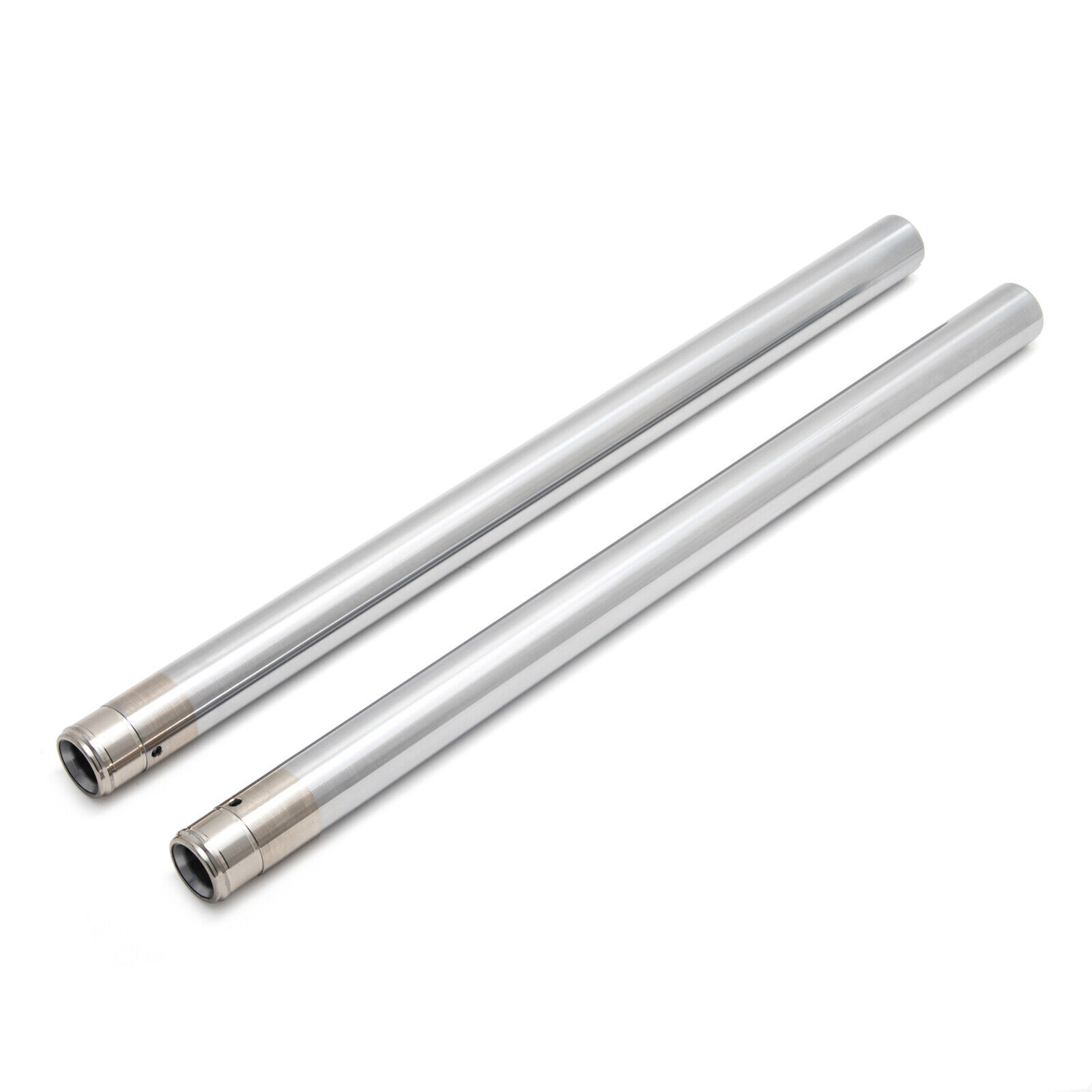 Chrome 39mm Front Fork Tubes For Harley Sportster XL1200L XL1200N XL1200C 07-11