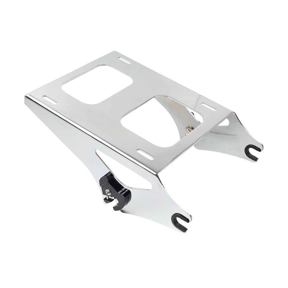US Two Up Pack Mount Luggage Rack For Harley Touring Road King 14-24
