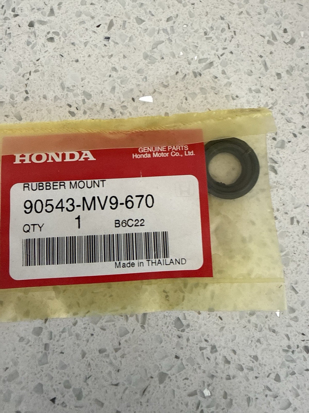 Genuine Honda Camshaft Valve Cover Rubber Mounting Seal 90543-MV9-670 BRAND NEW