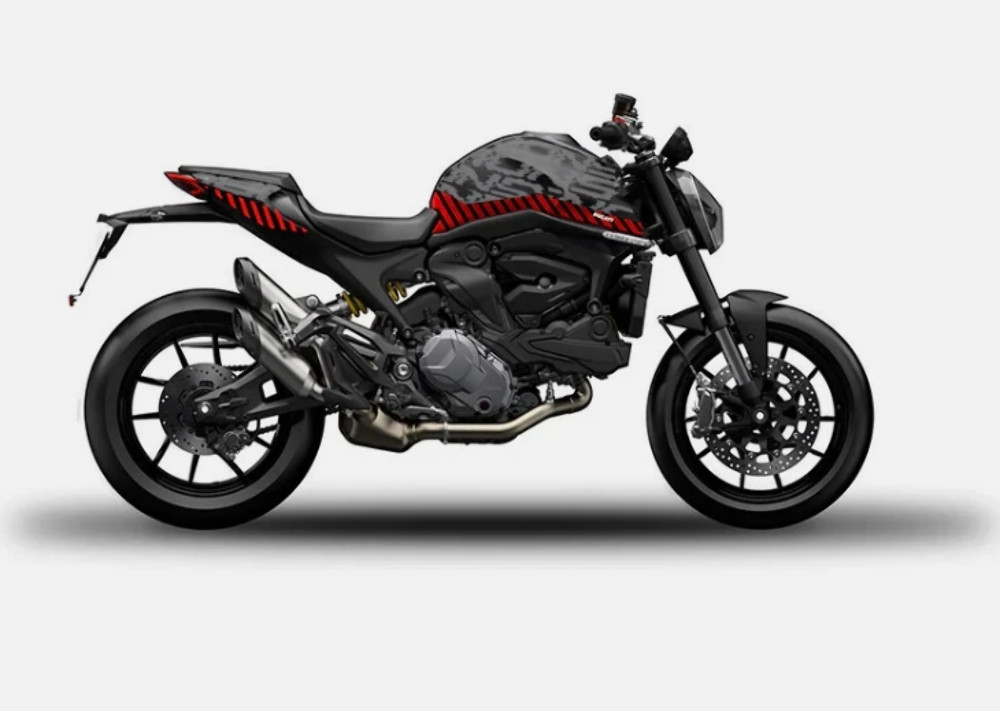 2021-2025 Ducati Monster SP OEM Pixel Fairing Kit 97181021AA