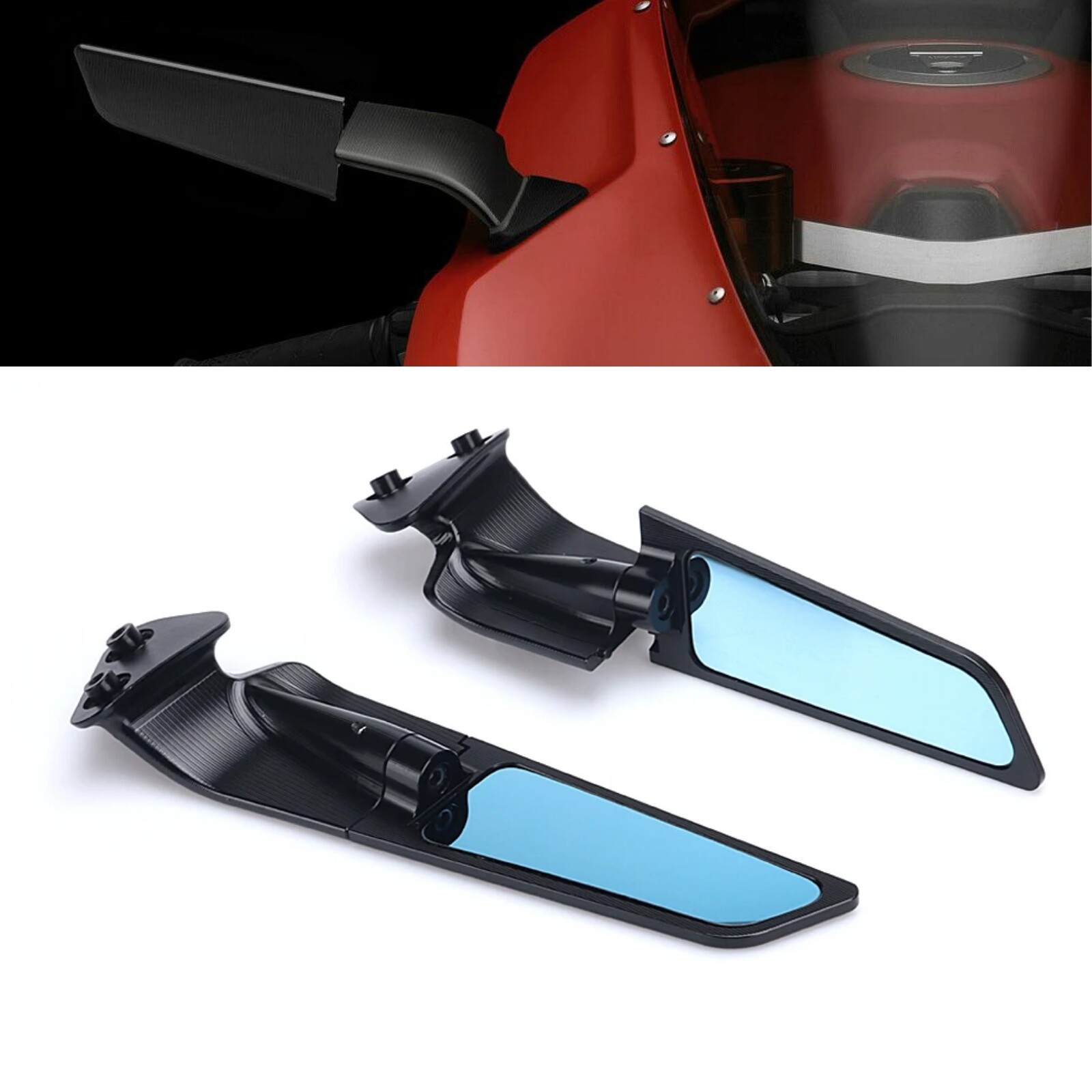 Adjustable Rearview Mirror For Ducati Panigale 959 2016-2019 Panigale 1299 15-17