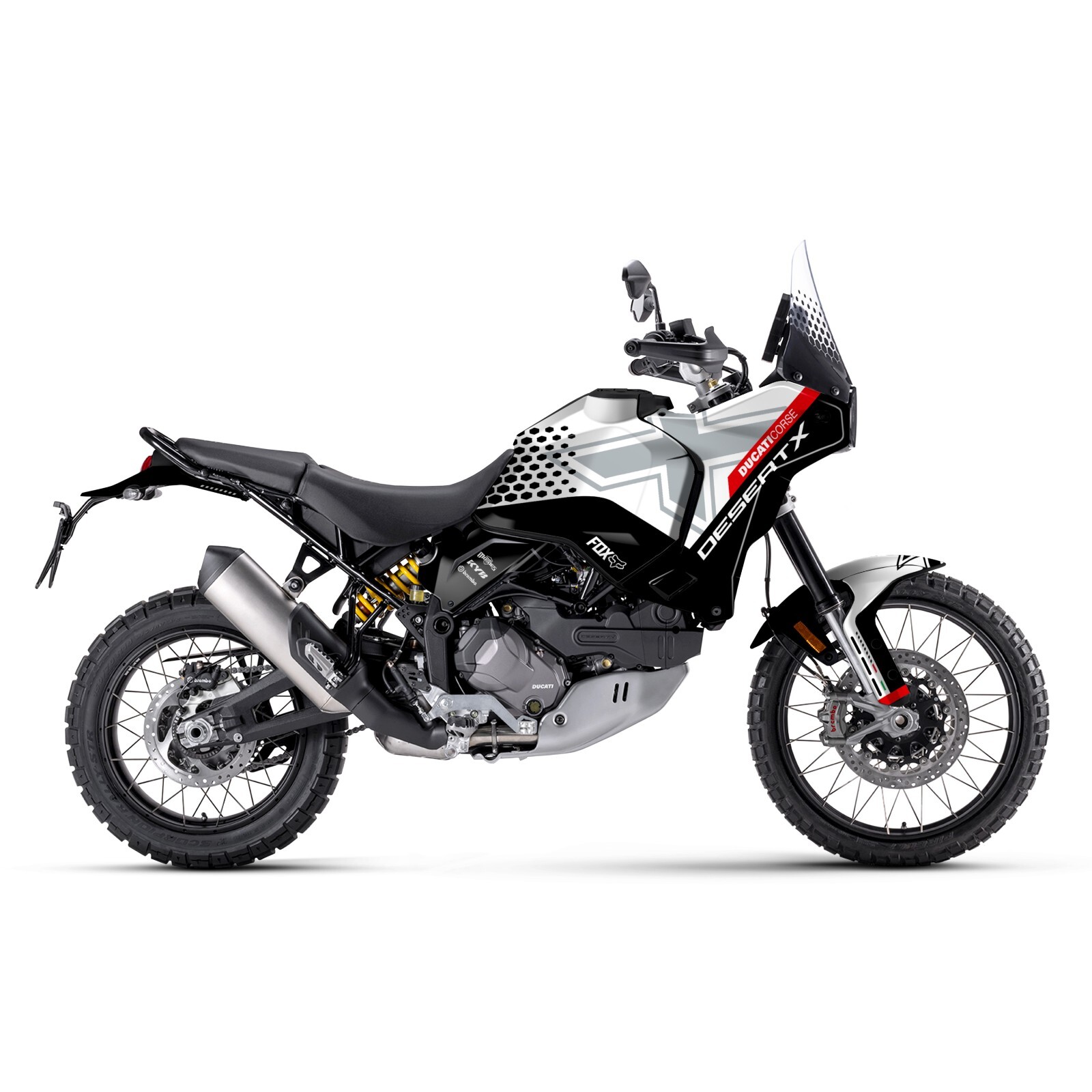 Motostick Graphic kit For- Ducati Desert X