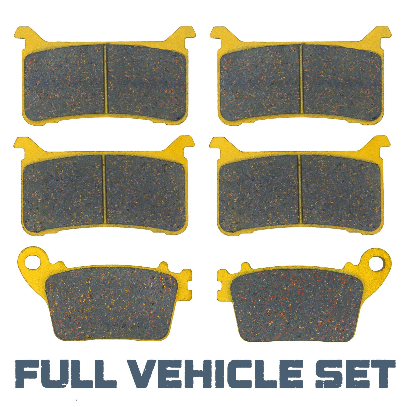 Traild Honda CBR600R/CBR1000R 2018-2026 Ceramic Brake Pad Set Front & Rear