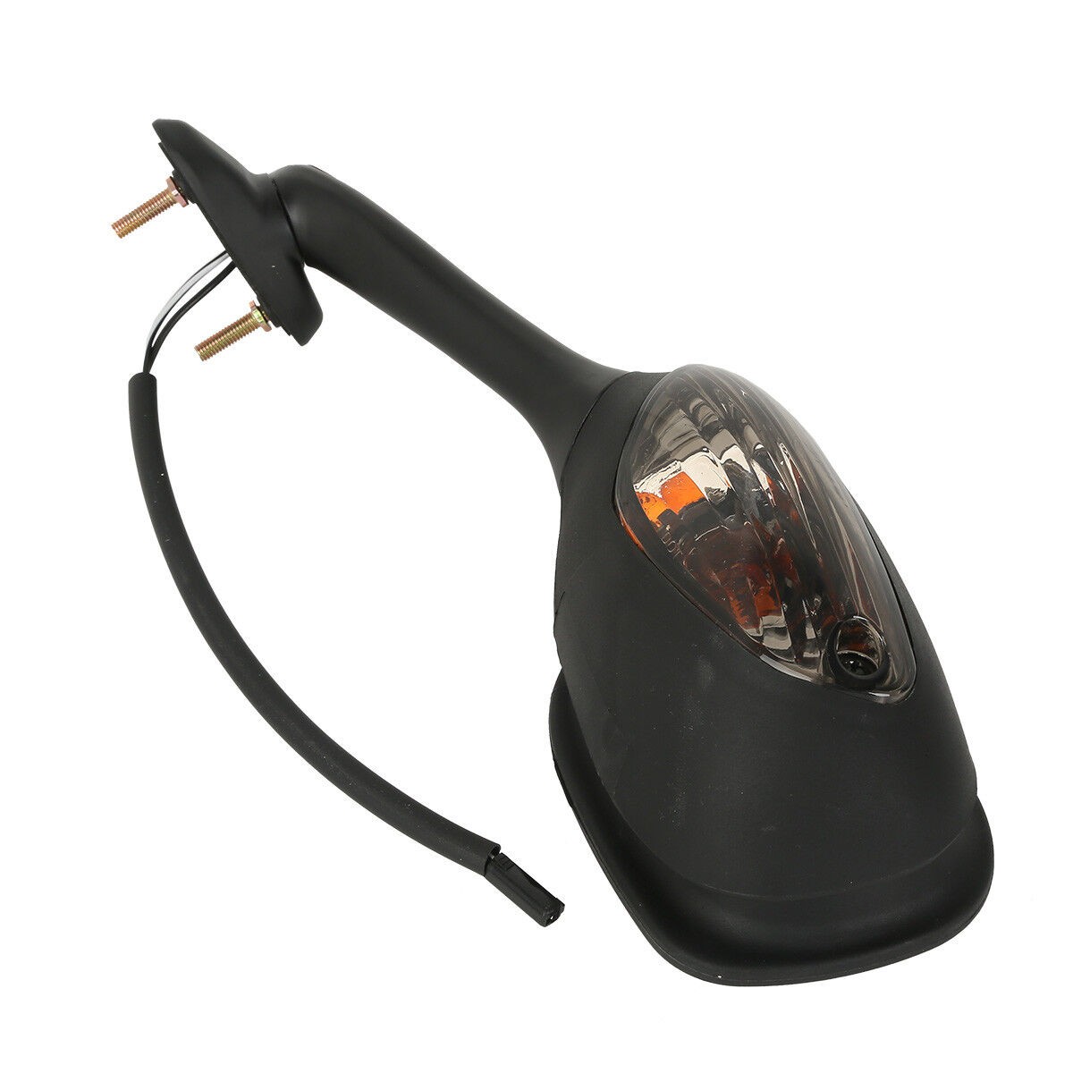 1 Pair of Turn Signal Rearview Mirrors Fits For Suzuki GSXR600/750 GSXR1000