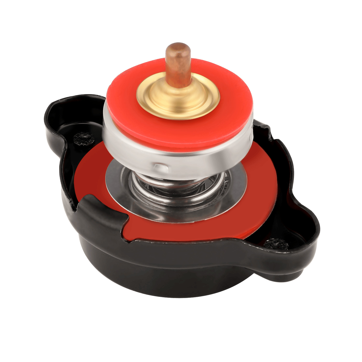 NEW High Pressure Radiator Cap w/ Temperature Gauge 1.8 Bar Radiator Cap 25.6Psi