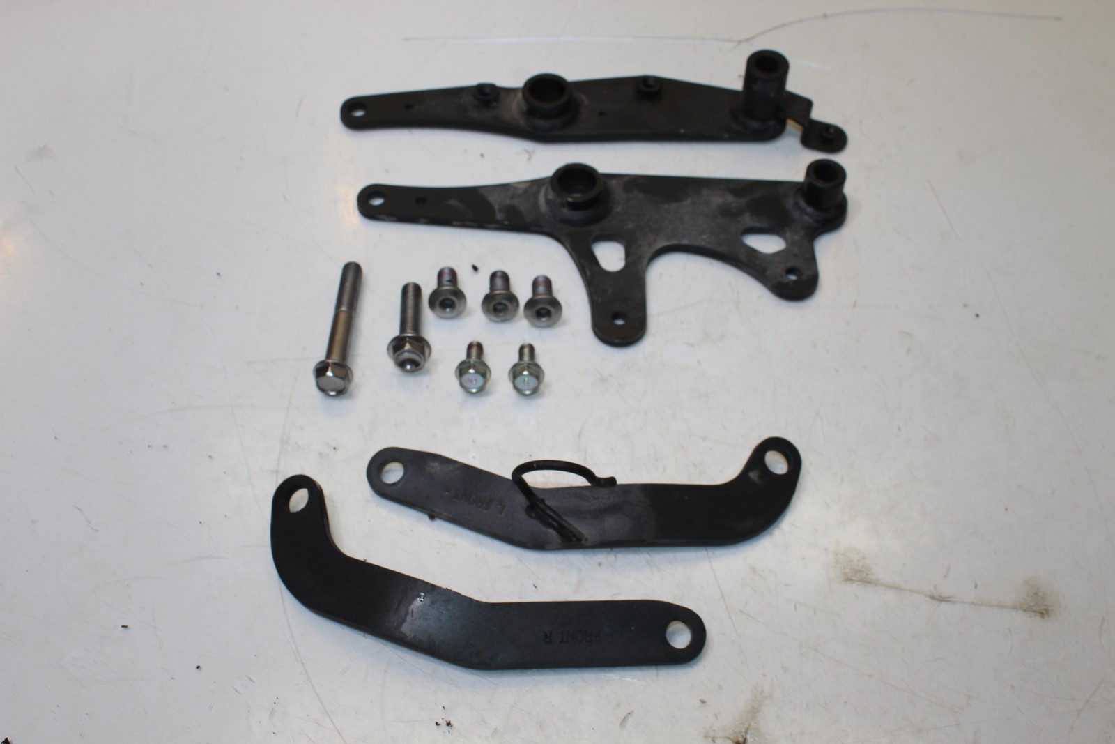 2025 Kawasaki Z500 Engine Motor Mount Stay Brackets Nut Bolts SET