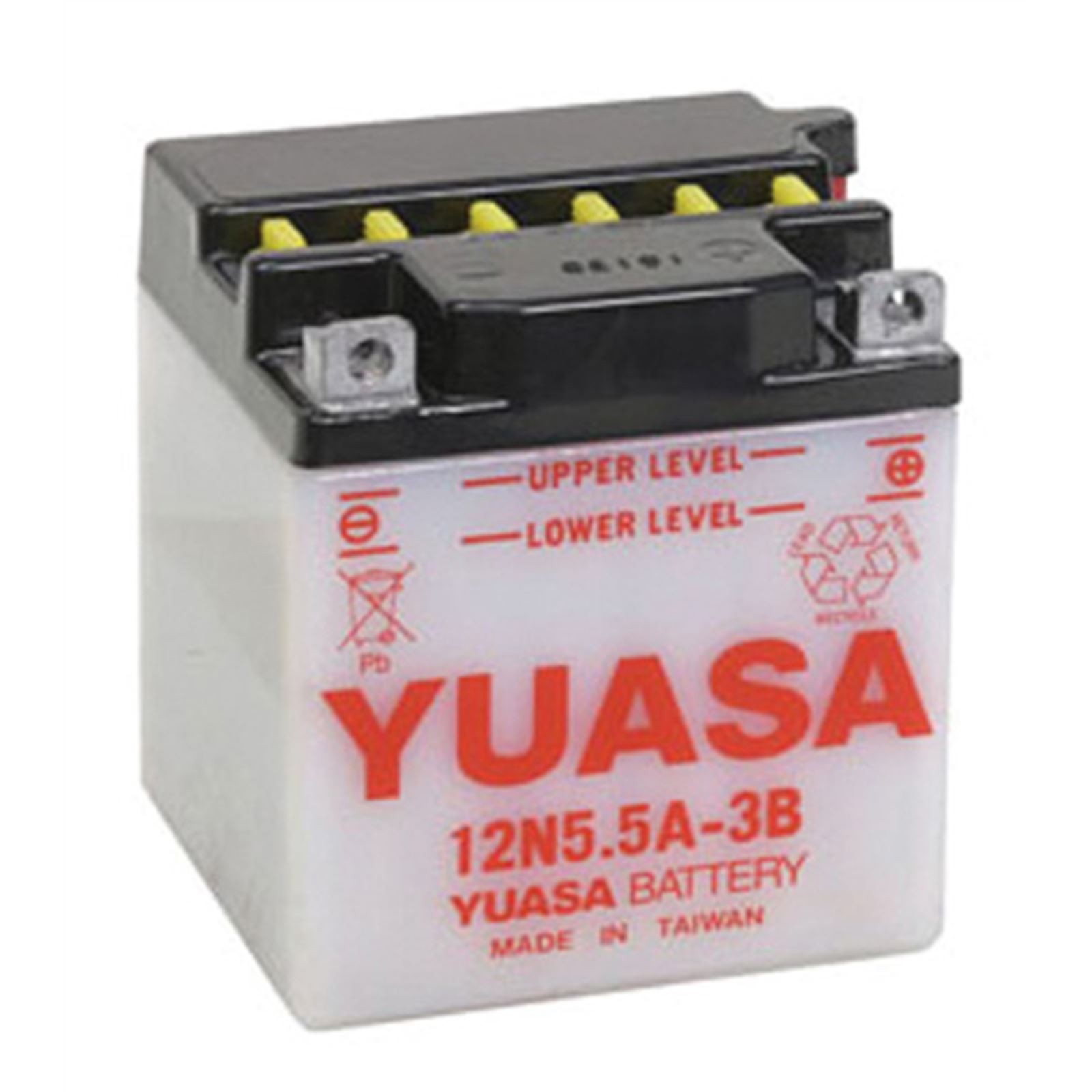 Yuasa Battery 12N5.5A-3B Conventional electrolyte Sold Separately YUAM22A5B