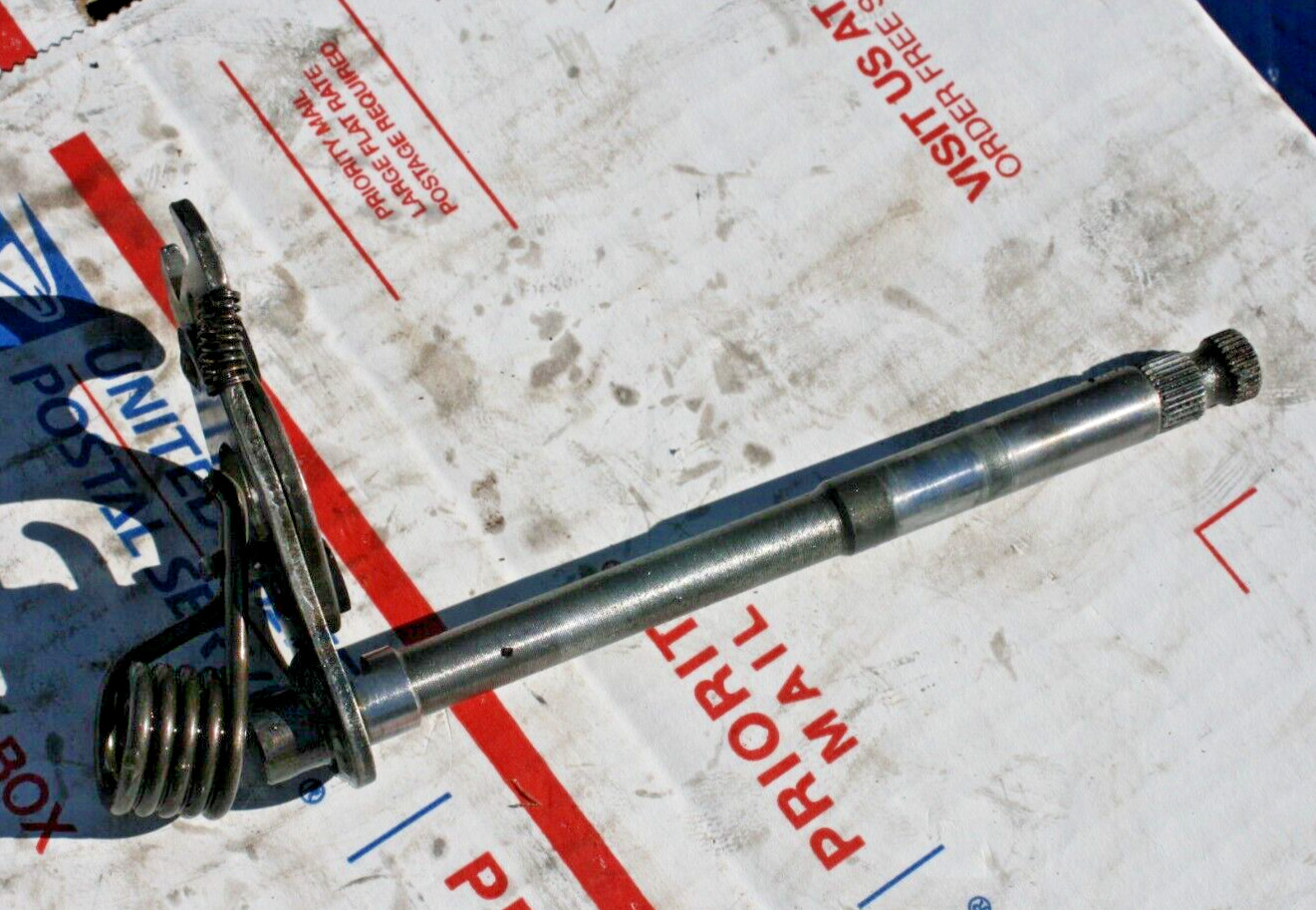 1973-75 HONDA XR75 OEM GEAR SHIFT SHAFT VIN# XR75E-10114895