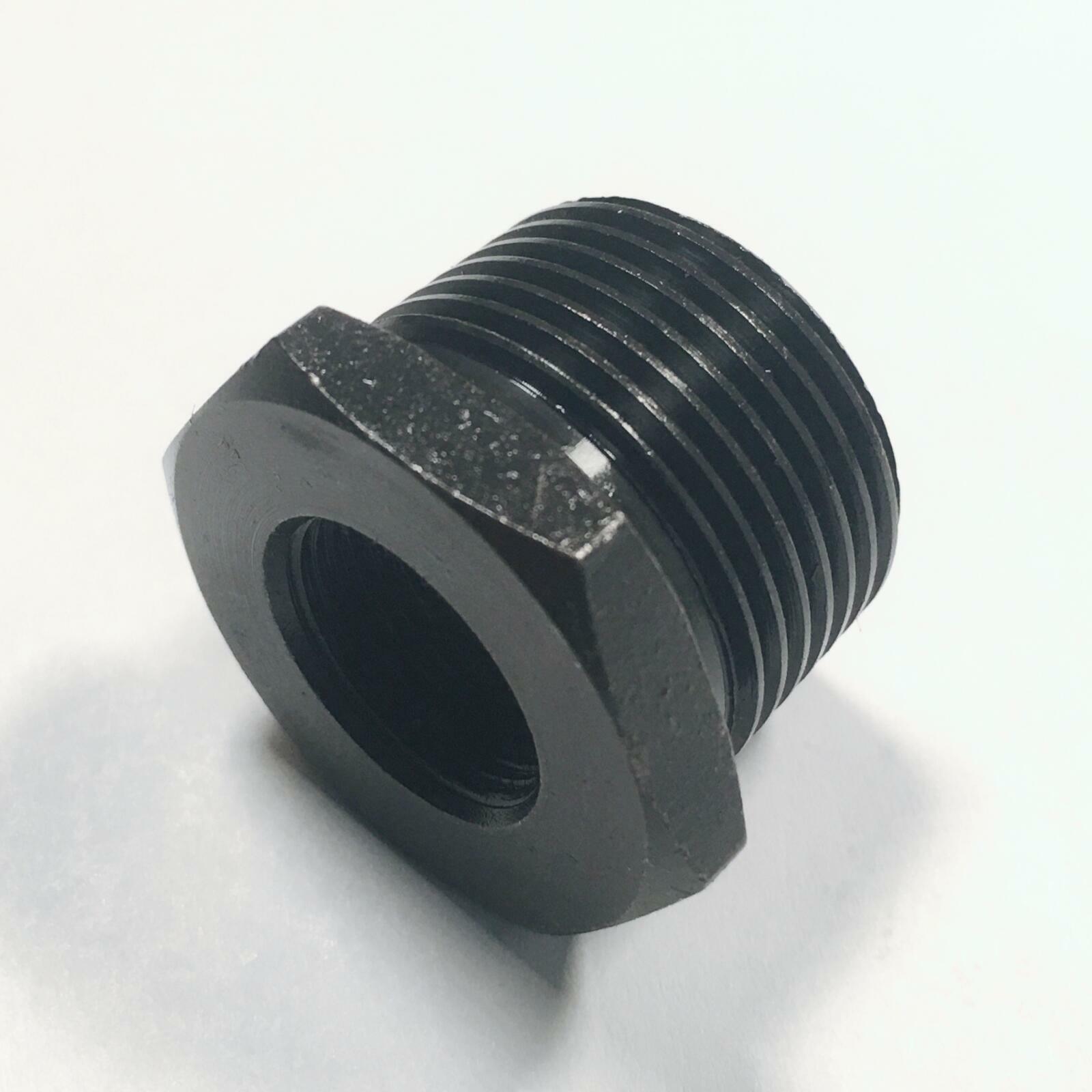 2 Pack Steel Thread Adapter Convert 5/8×24 to 3/4 NPT