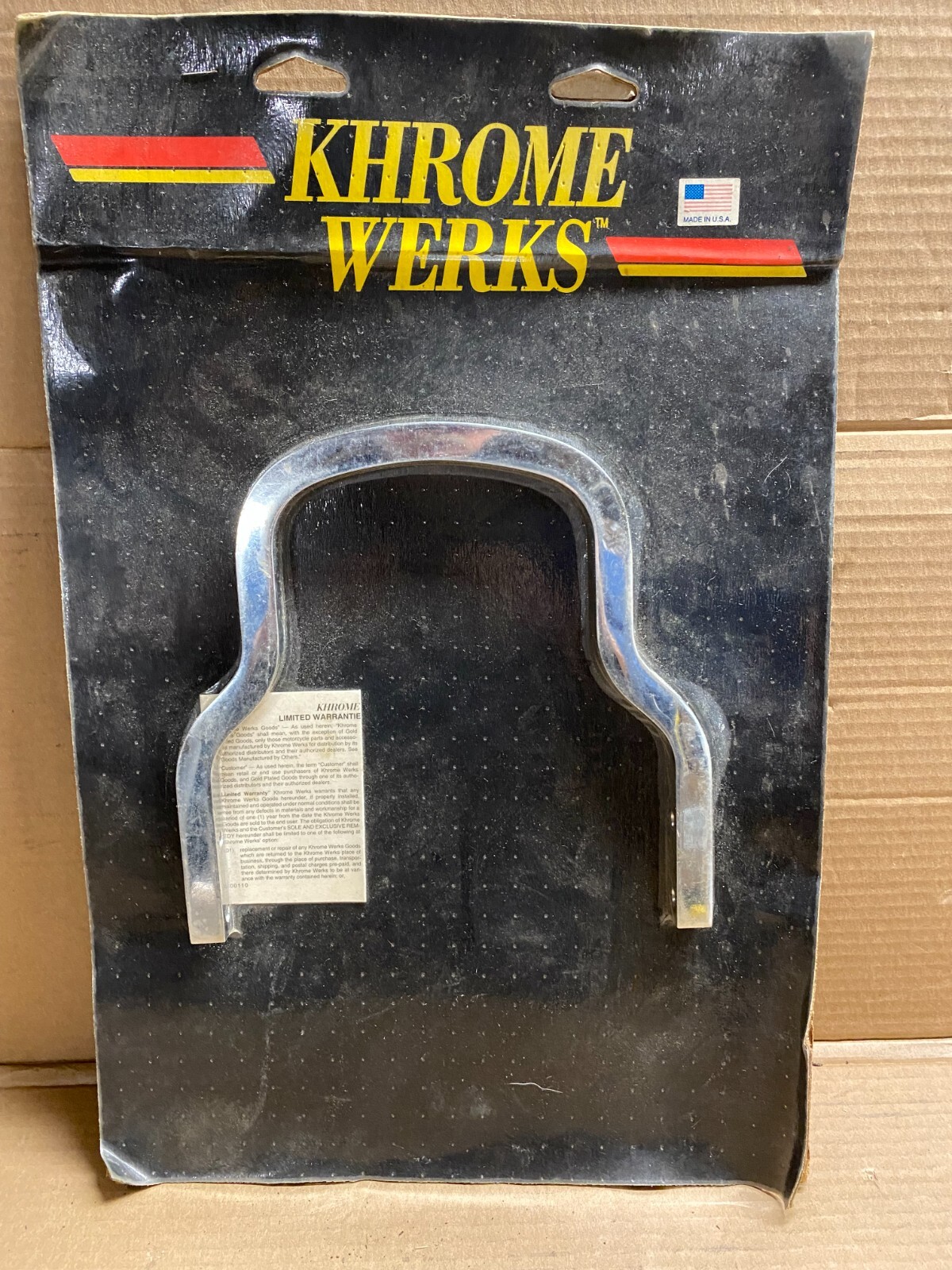 NEW KHROME WORKS MINI SEAT RAIL 8.25 X 7.87