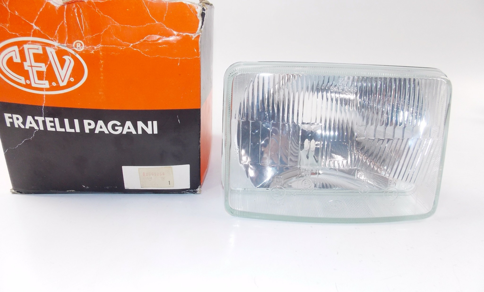 NOS CEV 287/288 HEADLIGHT 7.5″ x 5″ CAGIVA 1987 ELEFANT 650 OE 800046344