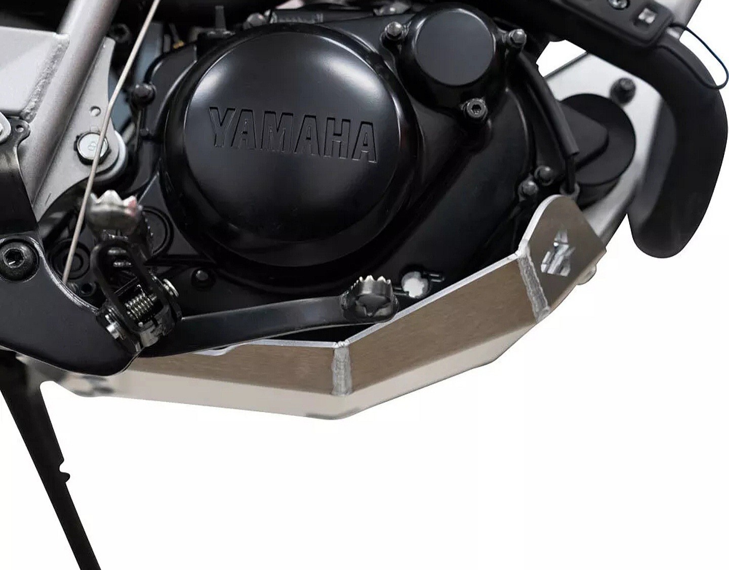 Tusk Aluminum Skid Plate For Yamaha TW200 1987-2025 With Hardware