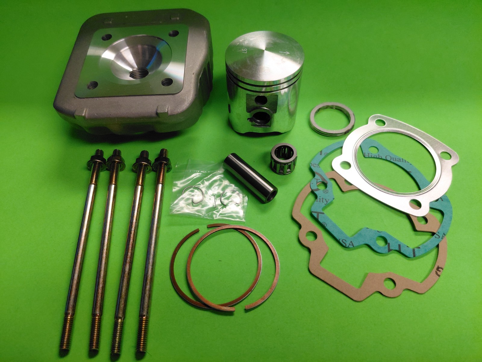 PG 82cc Big Bore kit w/Head & Special Piston, Dio 50, 94+ Elite 50, DD50, Arnada