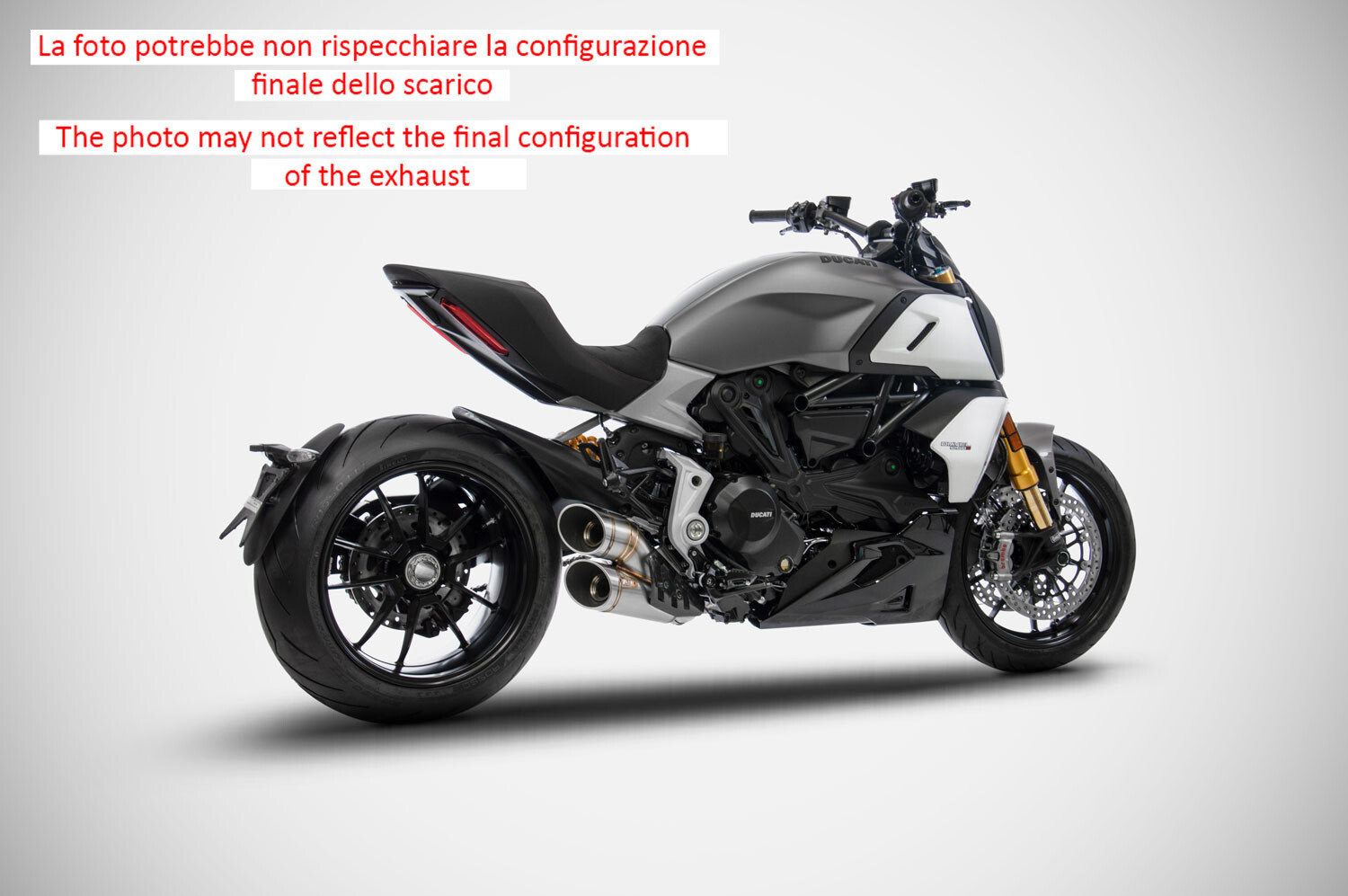 EXHAUST ZARD STAINLESS STEEL RACING EURO4 DUCATI DIAVEL 1260 2020-21