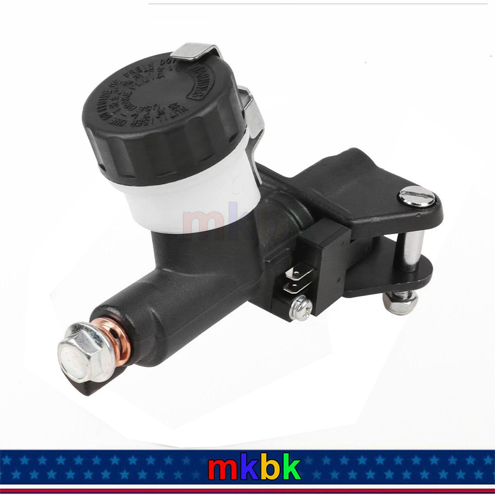 Left Hydraulic Clutch Master Cylinder Perch w/Oil Fluid Tank For Honda CBR1000RR