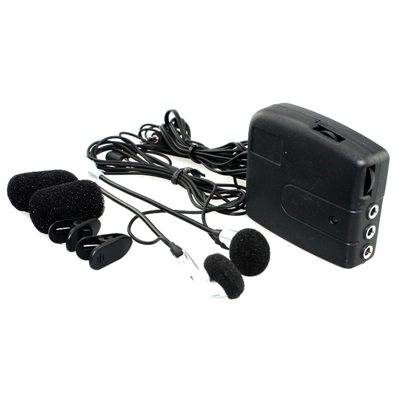Motorcycle Helmet to Helmet Intercom Headset Walkie-talkie Front & Rear MP3 g