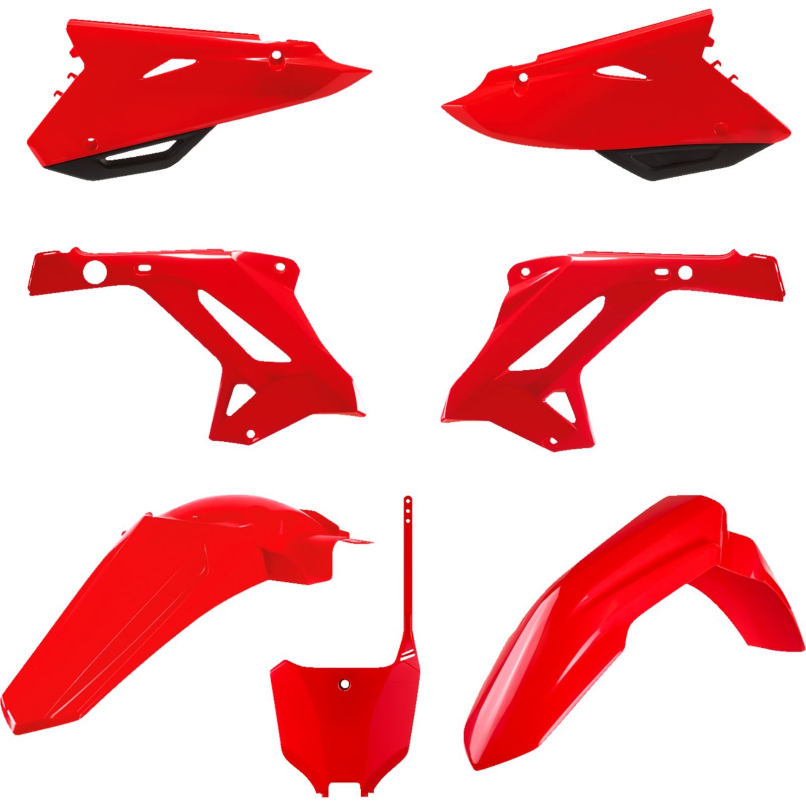 Polisport Restyle Kit for CR`22 Honda, Red 91309