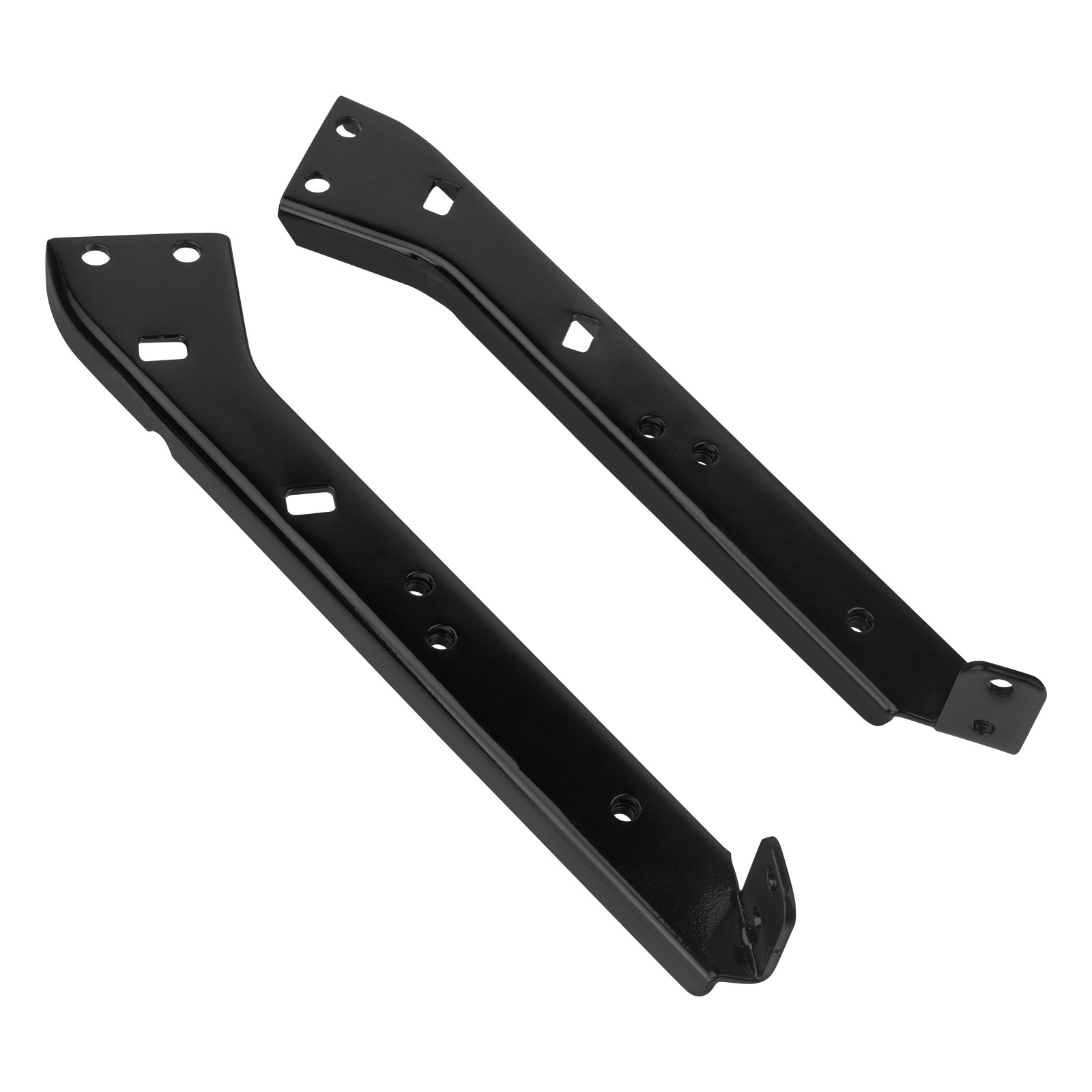 Saddlebag Rail Support Bracket Black For Touring Road King Road Glide 1985-2008