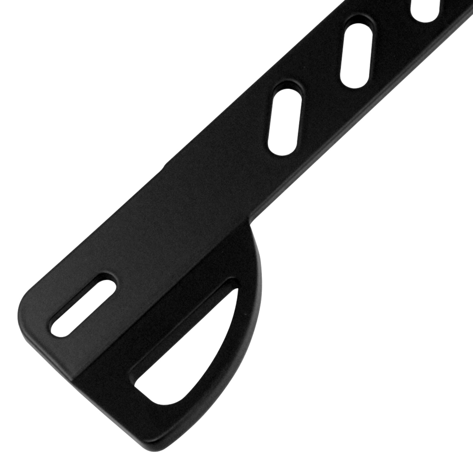 2x Black Front Fork Tie Down Brackets Mounting Holder For Harley Softail 2000-24