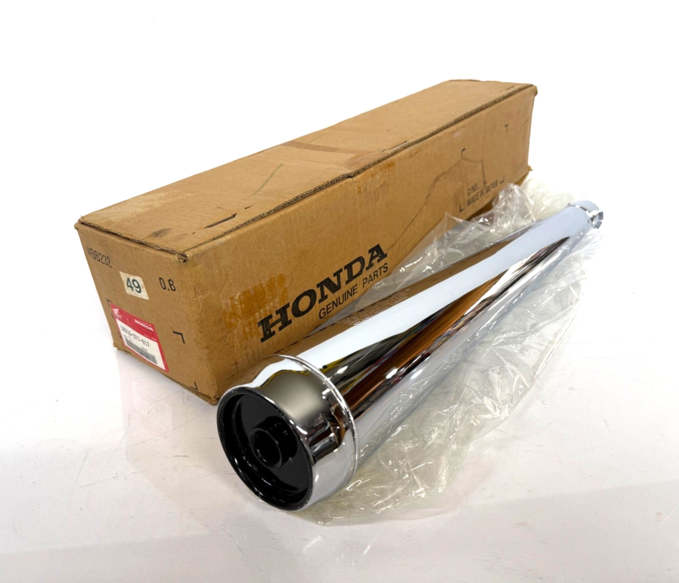 NOS Honda CB400F CB Four Supersport Exhaust Muffler 18310-377-017 OEM Genuine