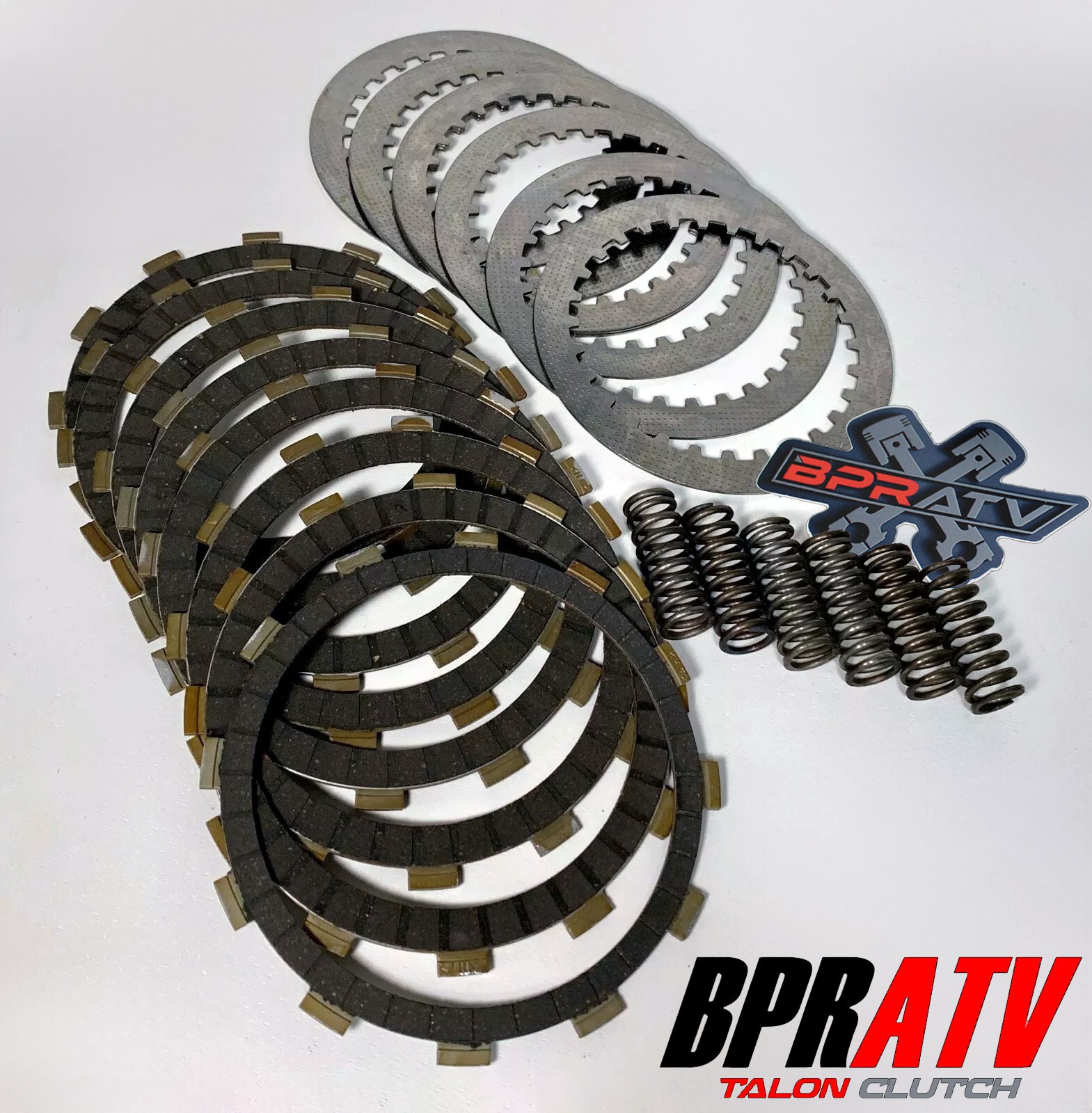 04-09 Honda CRF250R CRF 250R Heavy Duty Steel Plates Fibers & Springs Clutch Kit