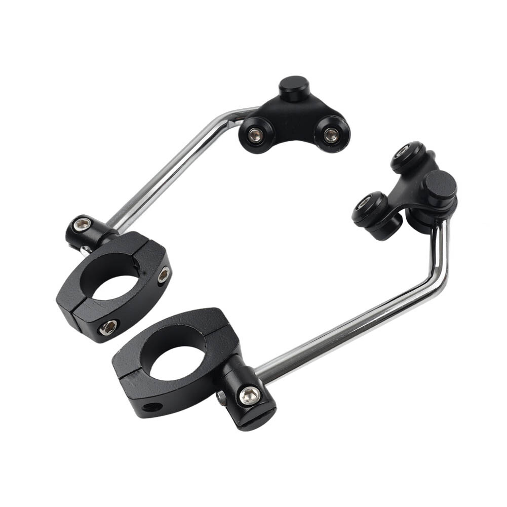 1 Set Universal Motorcycle Windshield Mounting Hardware Kit Metal For 25MM Bars