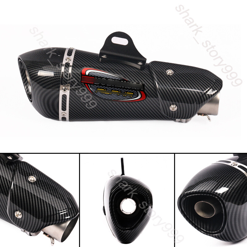 Universal 51mm Exhaust Tail Pipe Motorcycle Muffler Escape Silencer DB Killer