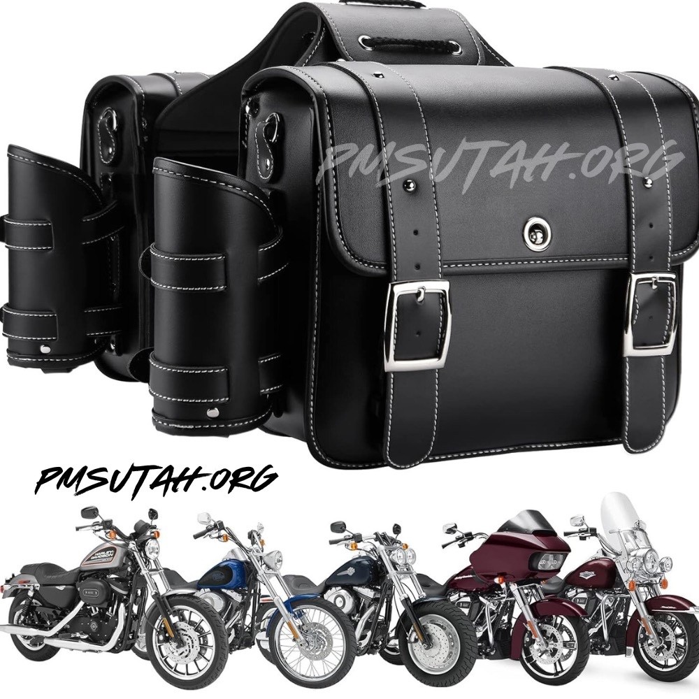 Suzuki Blvd C50 C90 Motorcycle Saddlebags Side Saddle Bags Cup Holder Panniers