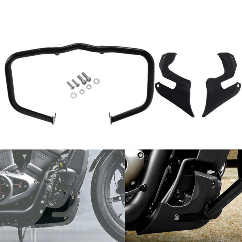 Engine Guard Crash Bar& Lower Fairing Cover Fit For Harley Nightster RH975 22-24