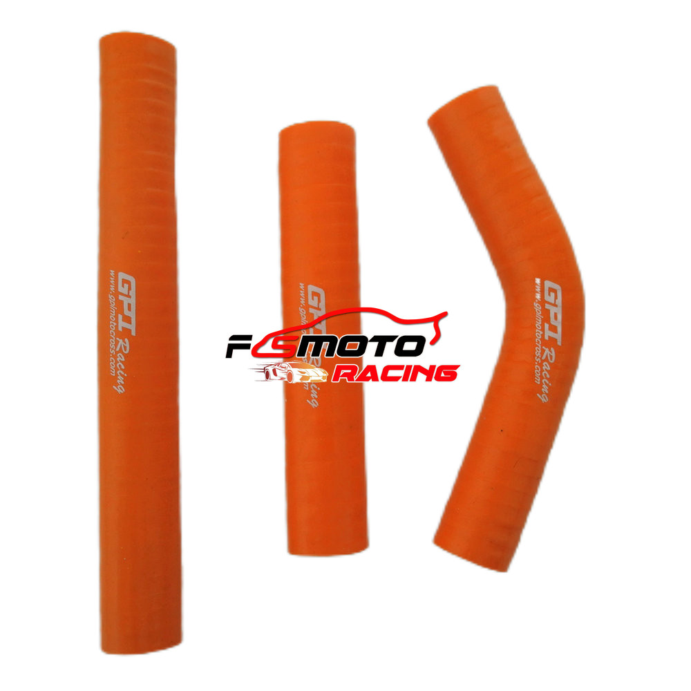 Silicone Radiator Hose Kit for KTM 250SX 250XC 250 XC SX 2007-2010 2008 Orange