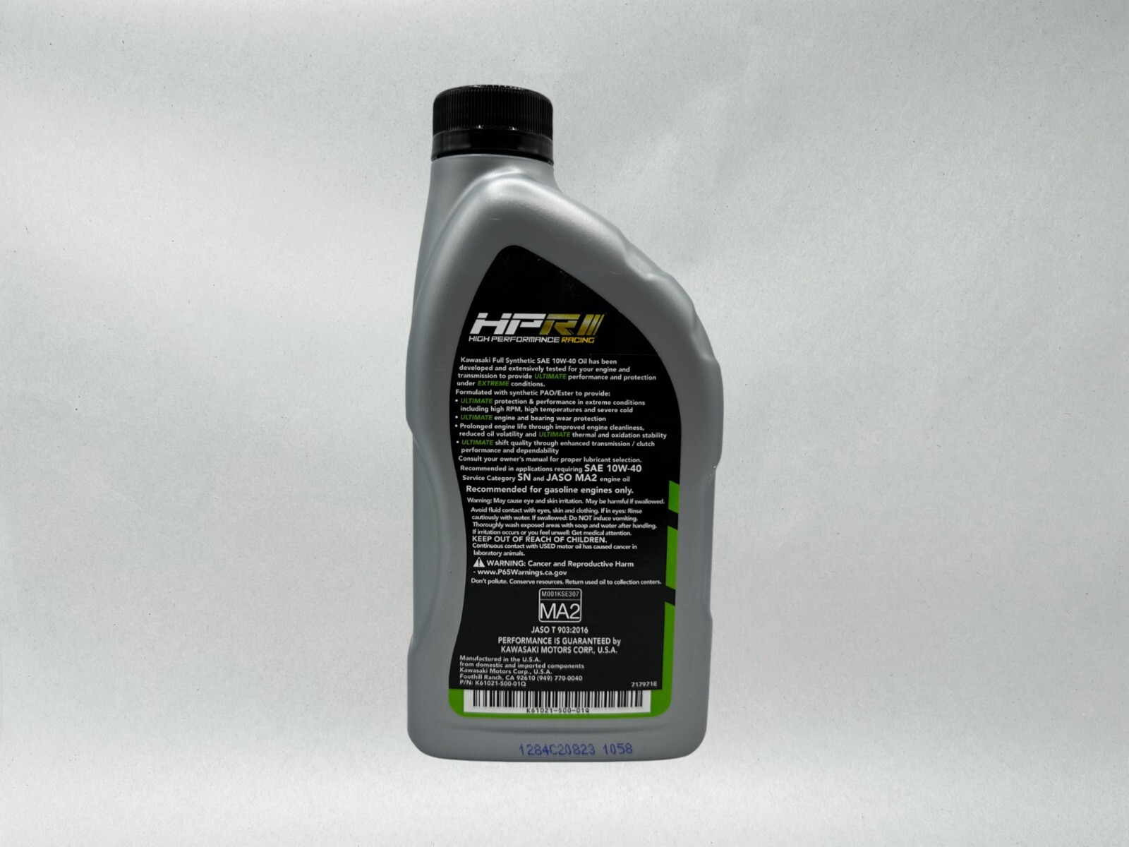 Cyclemax Full Synthetic Oil Change Kit fits 2019-2023 Kawasaki KX450
