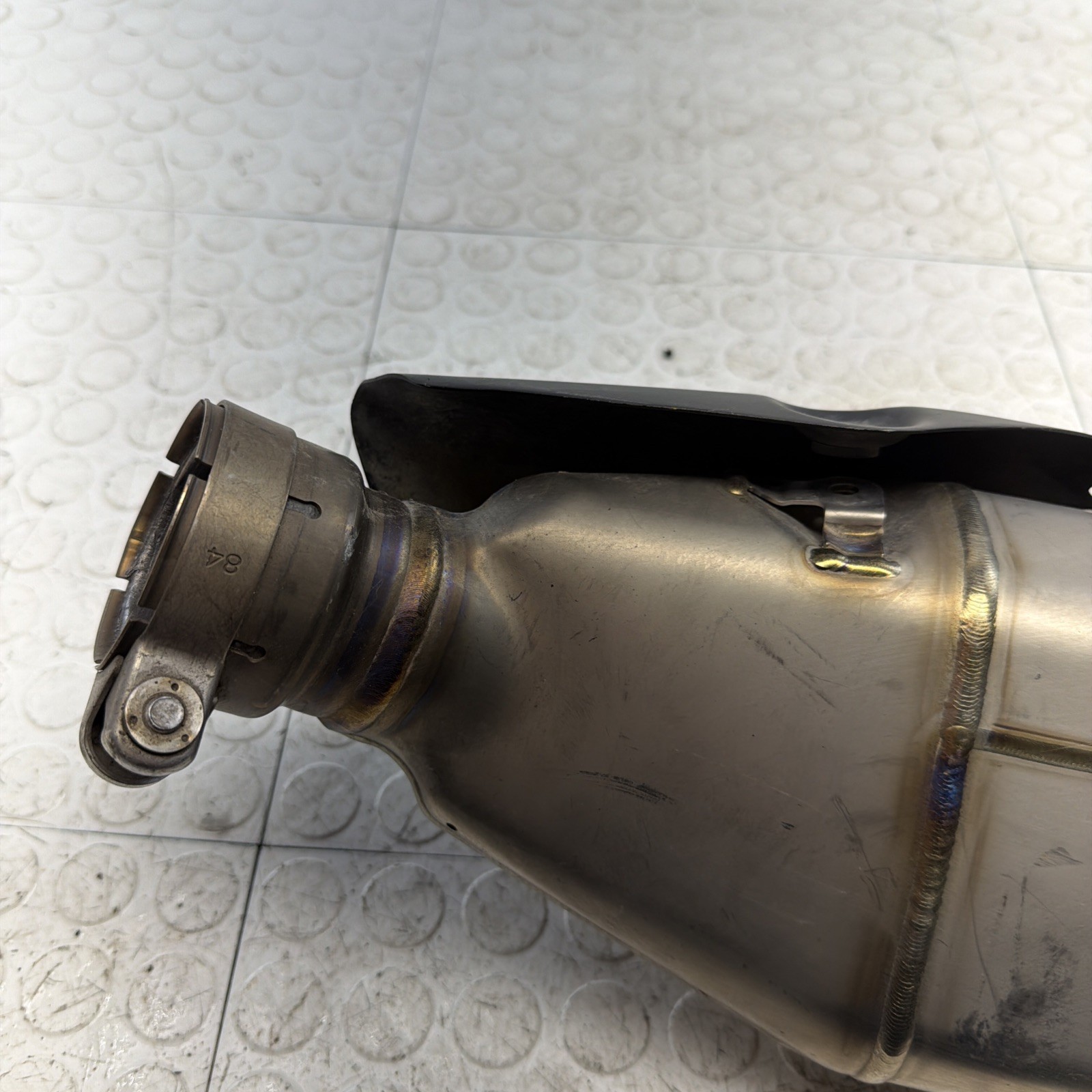 Kawasaki ZX-10R Ninja 2017 exhaust silencer tail pipe OEM SIW SHINBA