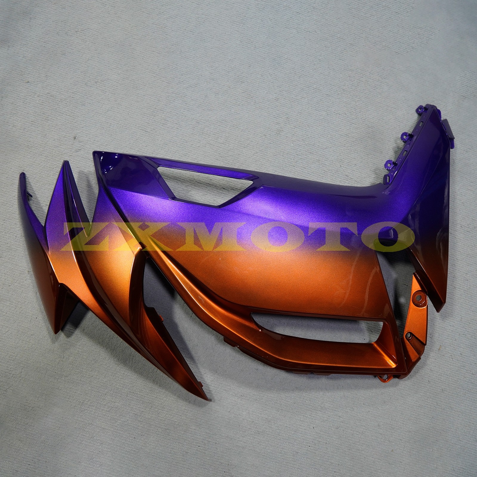 For Kawasaki Ninja 650 2020-2026 Purple Gradient Orange Fairing Kit +Tank +Bolts