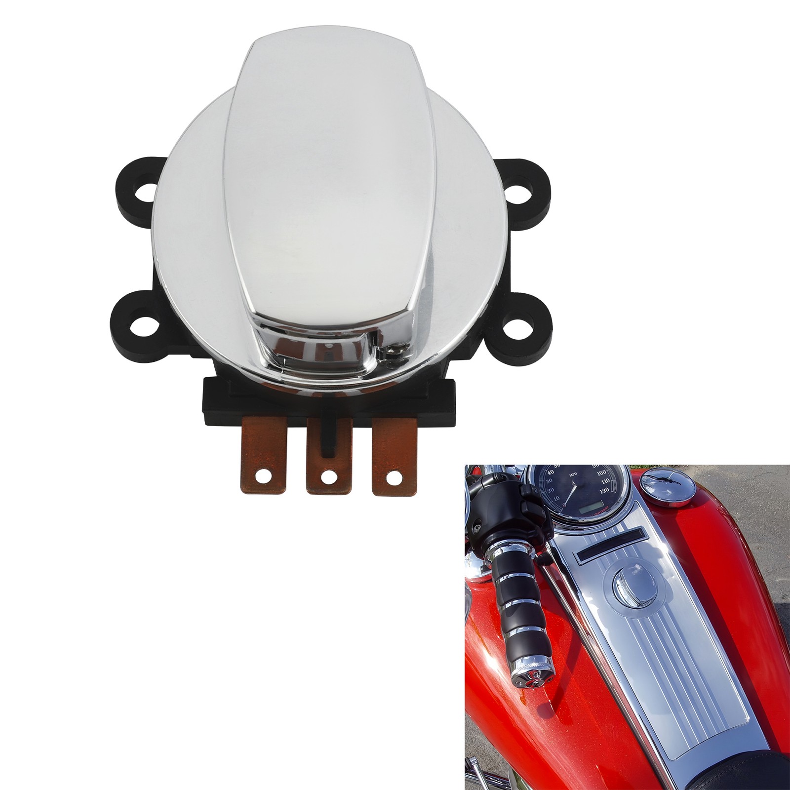 Ignition lock & Keys Fit For Harley Road King Softail Replace For 71313-96A