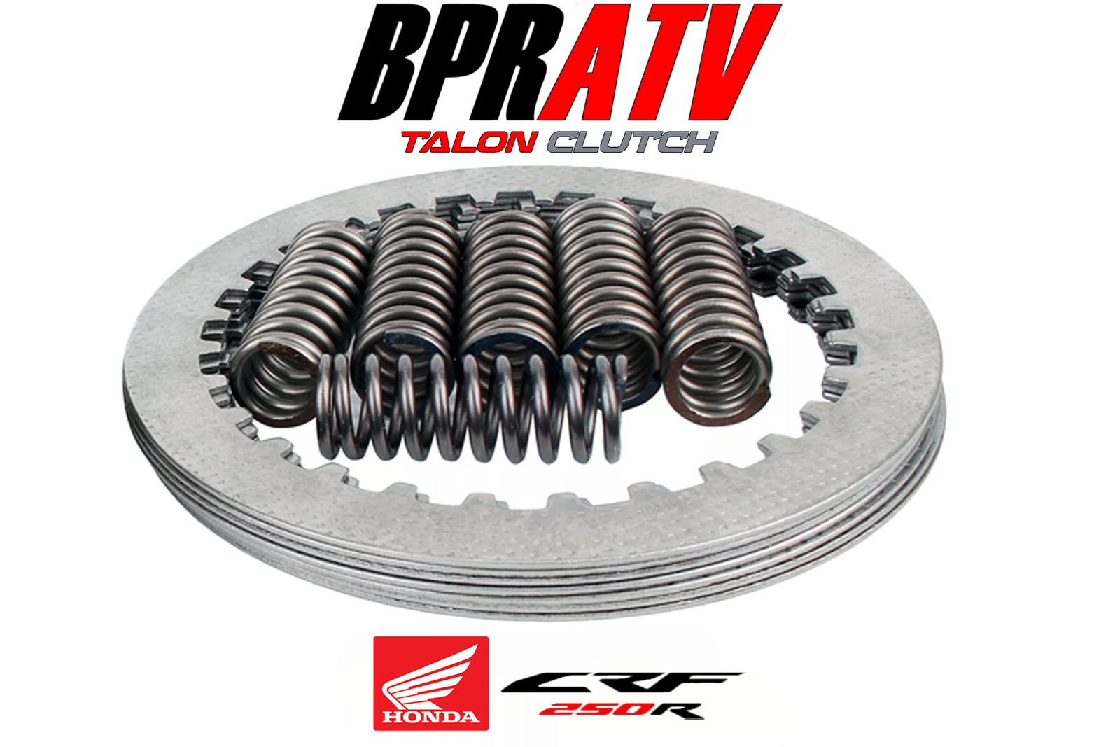 04-09 Honda CRF250R CRF 250R Heavy Duty Steel Plates Fibers & Springs Clutch Kit