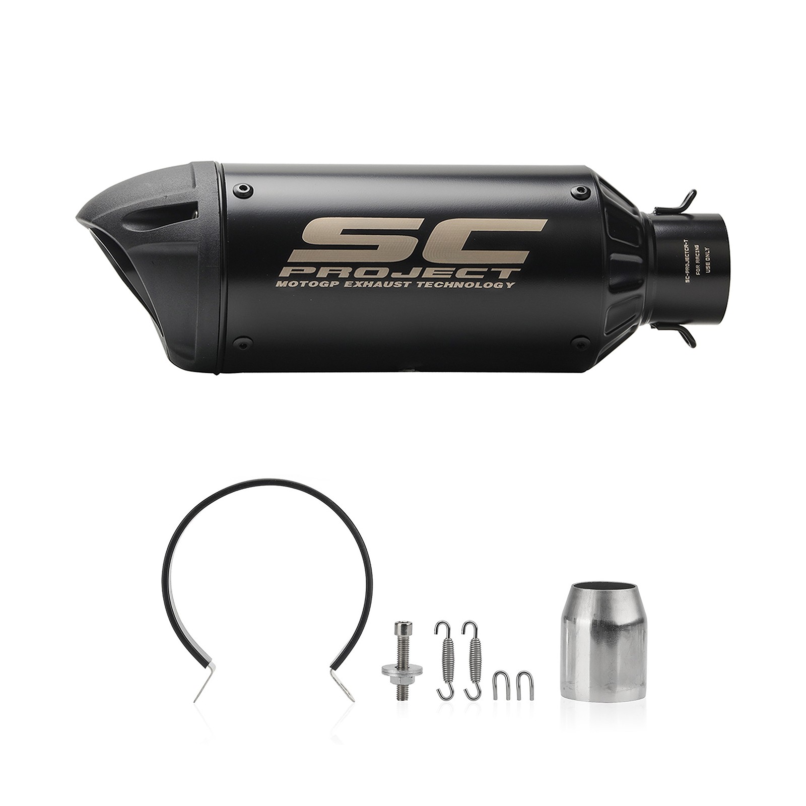 For CF-Moto 450SS 450SR 450NK 2022-2025 Exhaust System Slip On Mid Pipe Muffler