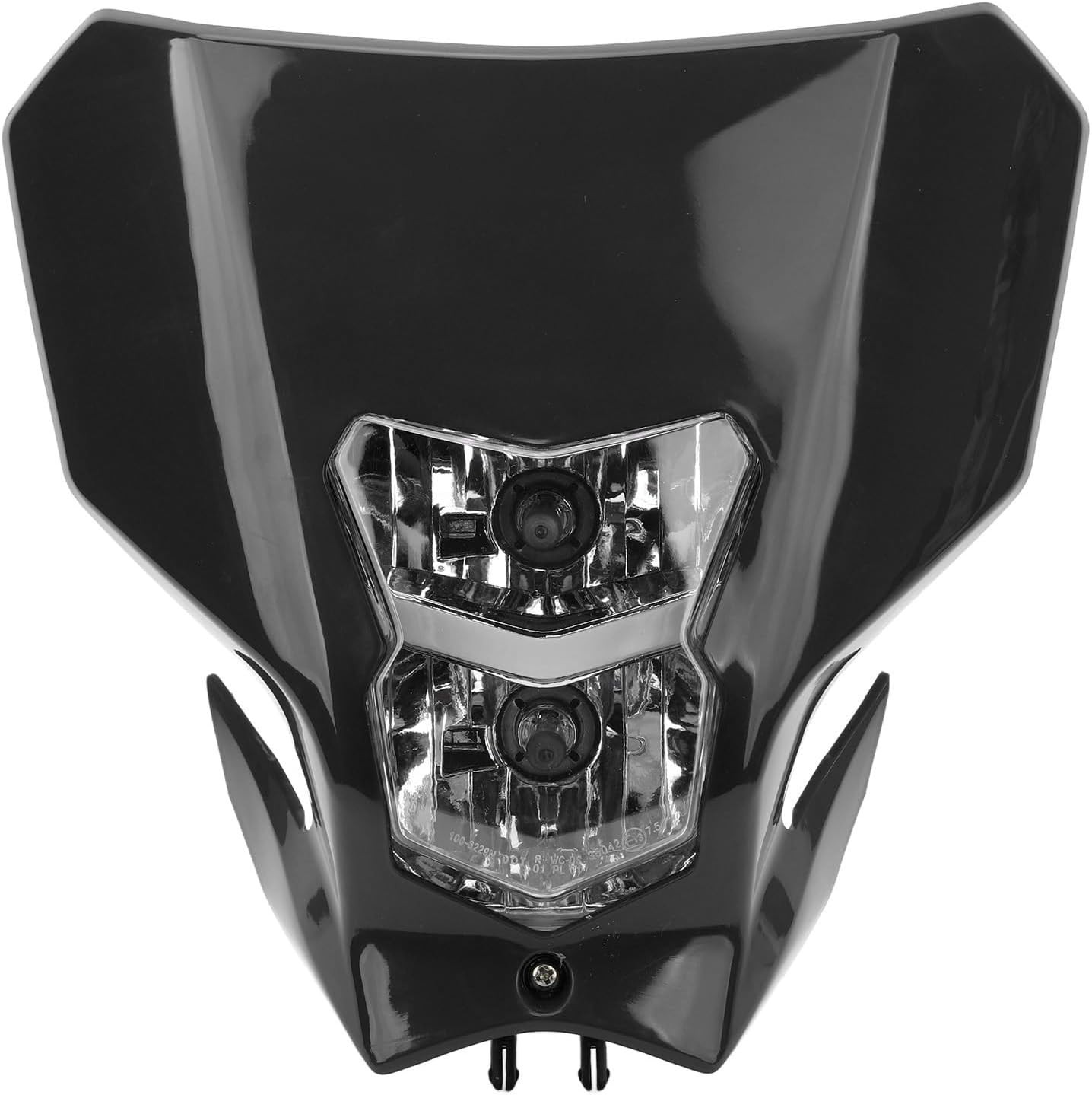 1 Set Black Headlight Universal fits For Honda CRF450L / CRF450XR 2019-2020 NEW