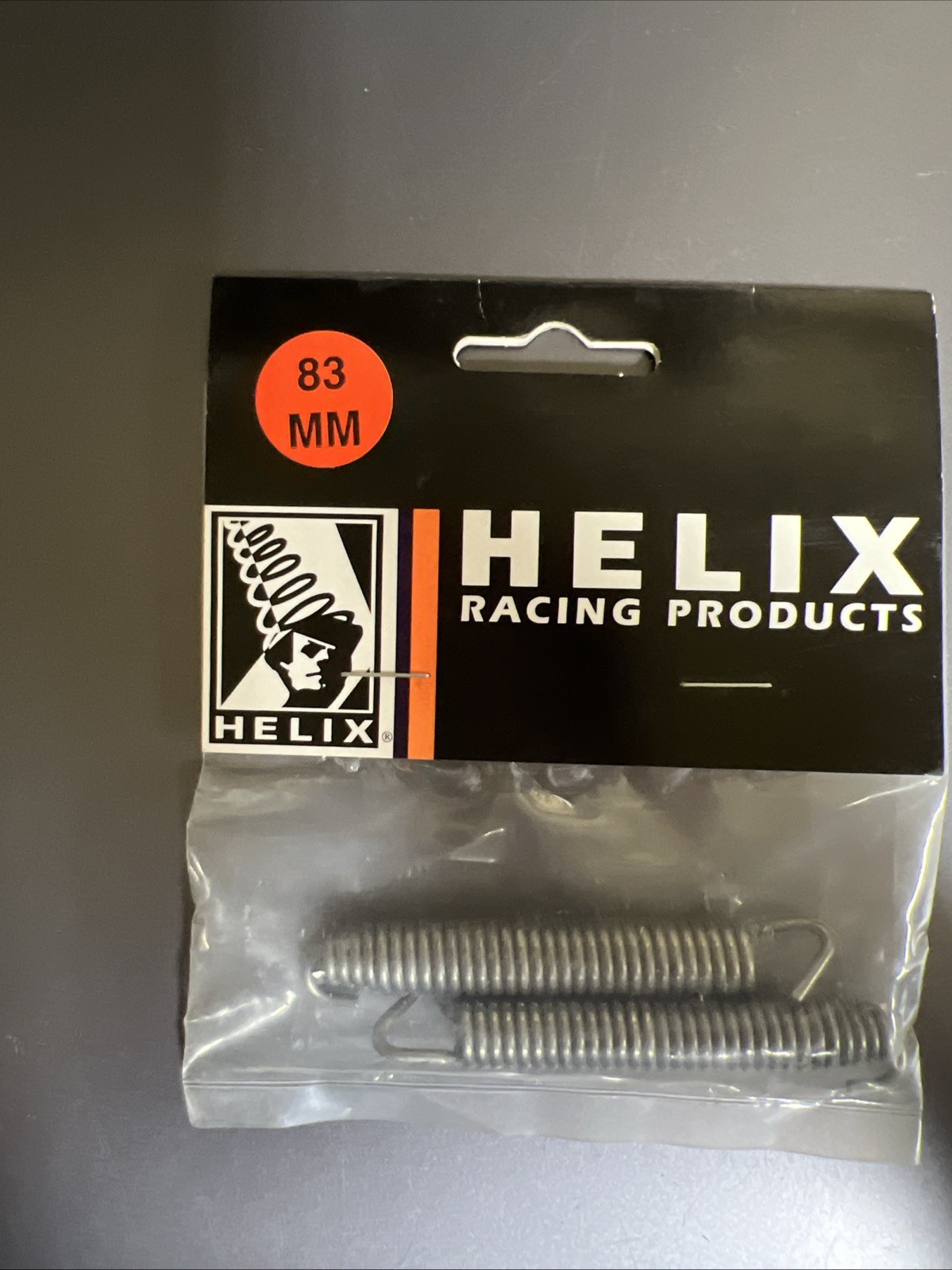 Helix Racing Stainless Steel Exhaust Springs 83mm 2 Pack NEW 495-8300