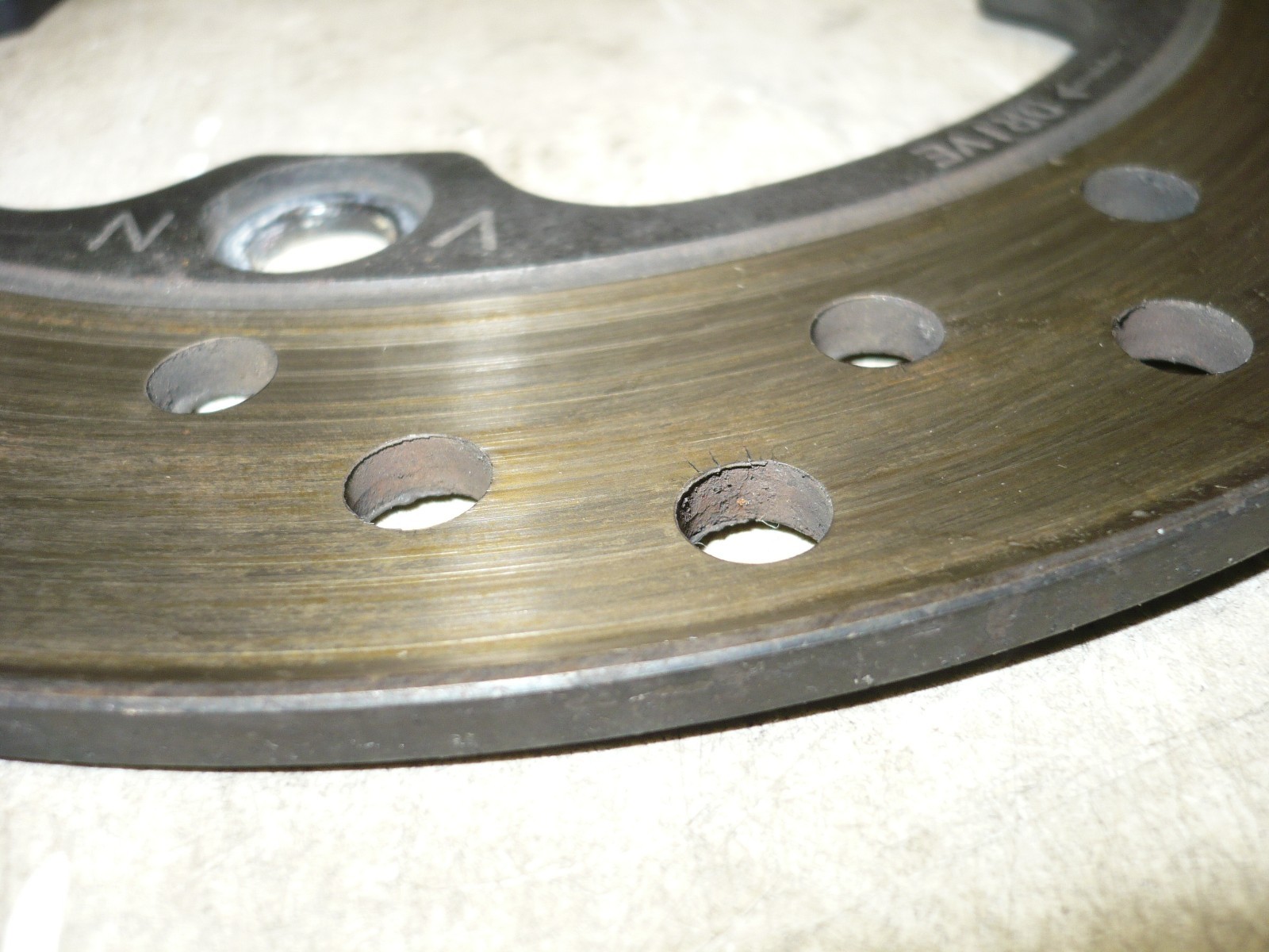 Honda 92 CBR600 CBR600F2 rear back brake rotor disc 4.5mm 43251-KEA-000