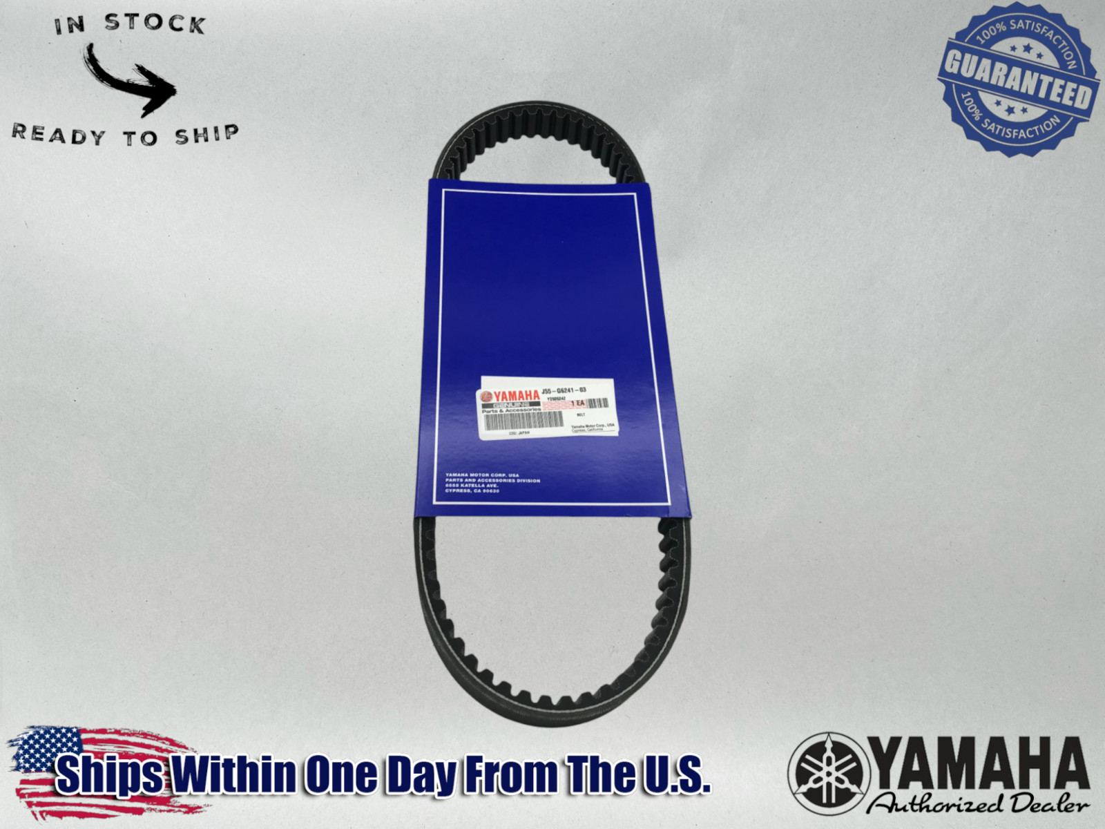 Yamaha OEM Golf Cart Clutch Drive Belt G9,G11,G14,G16,G21,22 J55-G6241-03-00