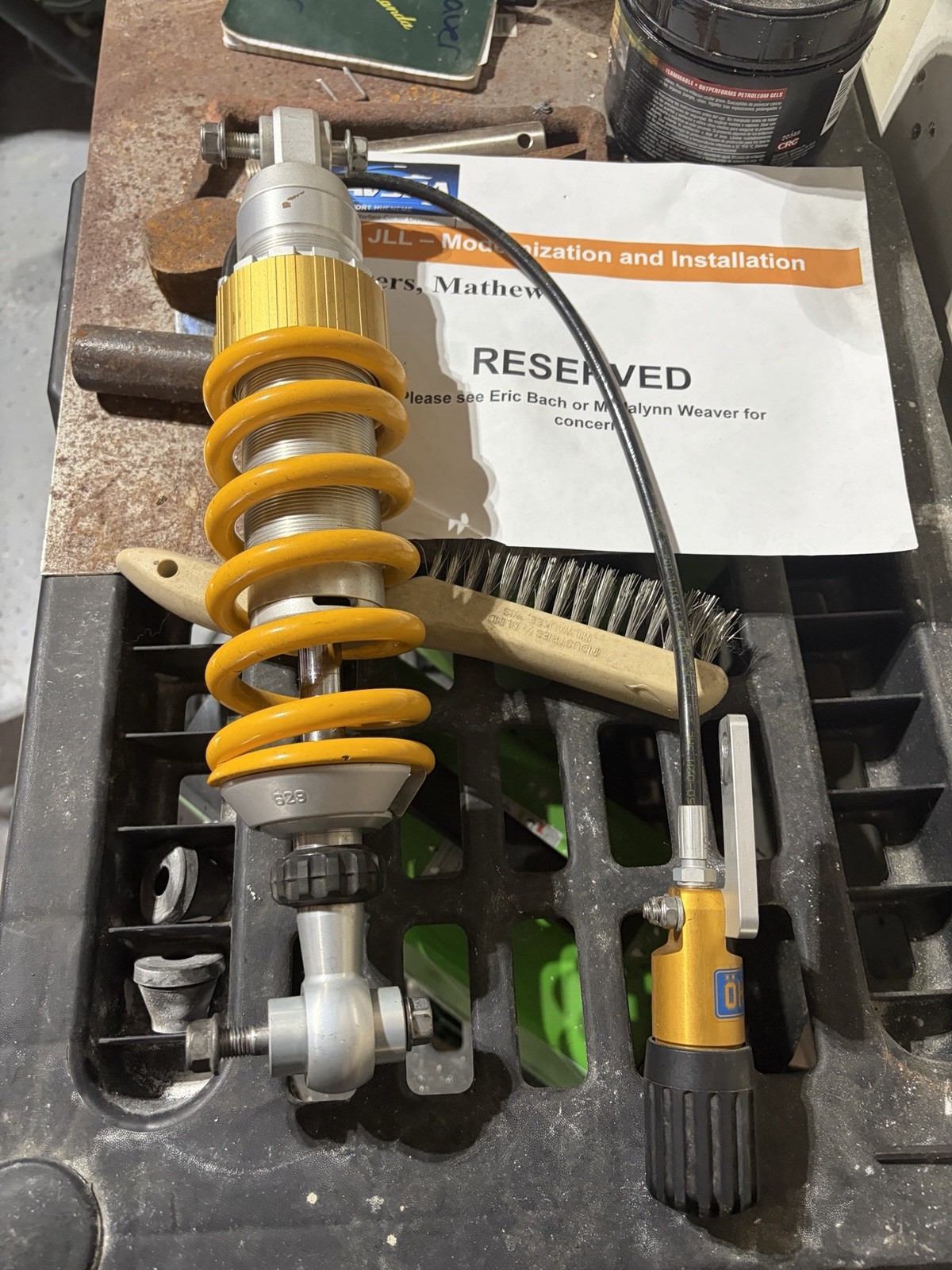 Ohlins – KA 010 – Rear Shock. Kawasaki Z1000