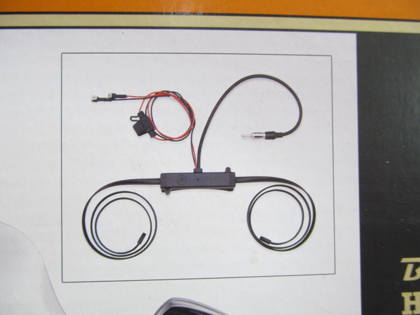 Harley Davidson Boom! Audio AM/FM/WB Hidden Antenna 1998-2013 Touring & Trike